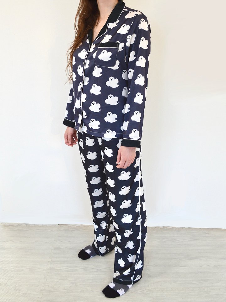 Ghostie Pajama Long-Sleeve Top product image (2)