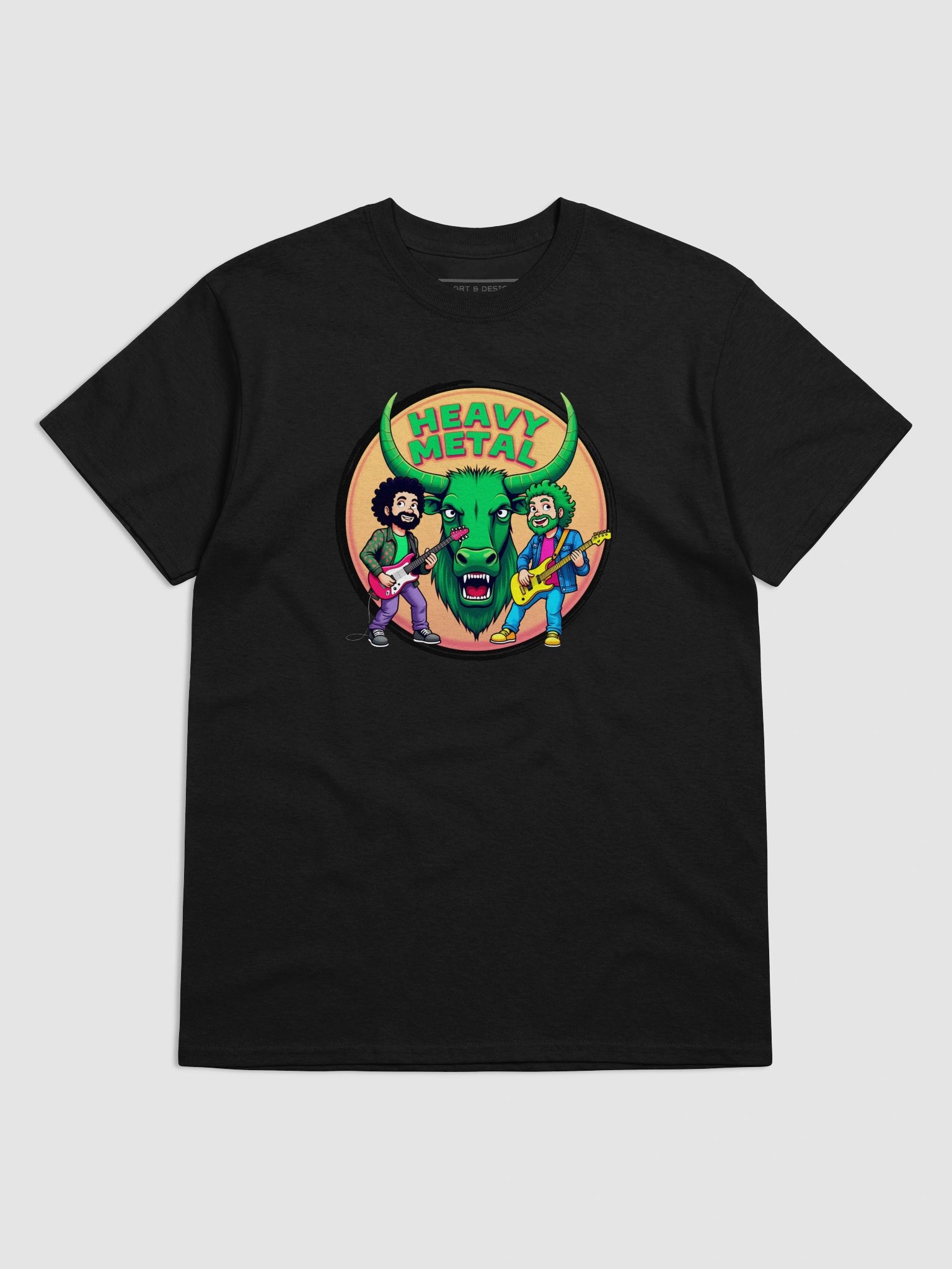 Bullshock: The Metal Charge - Heavy Metal - M-ART & DESIGN Tee product image (5)