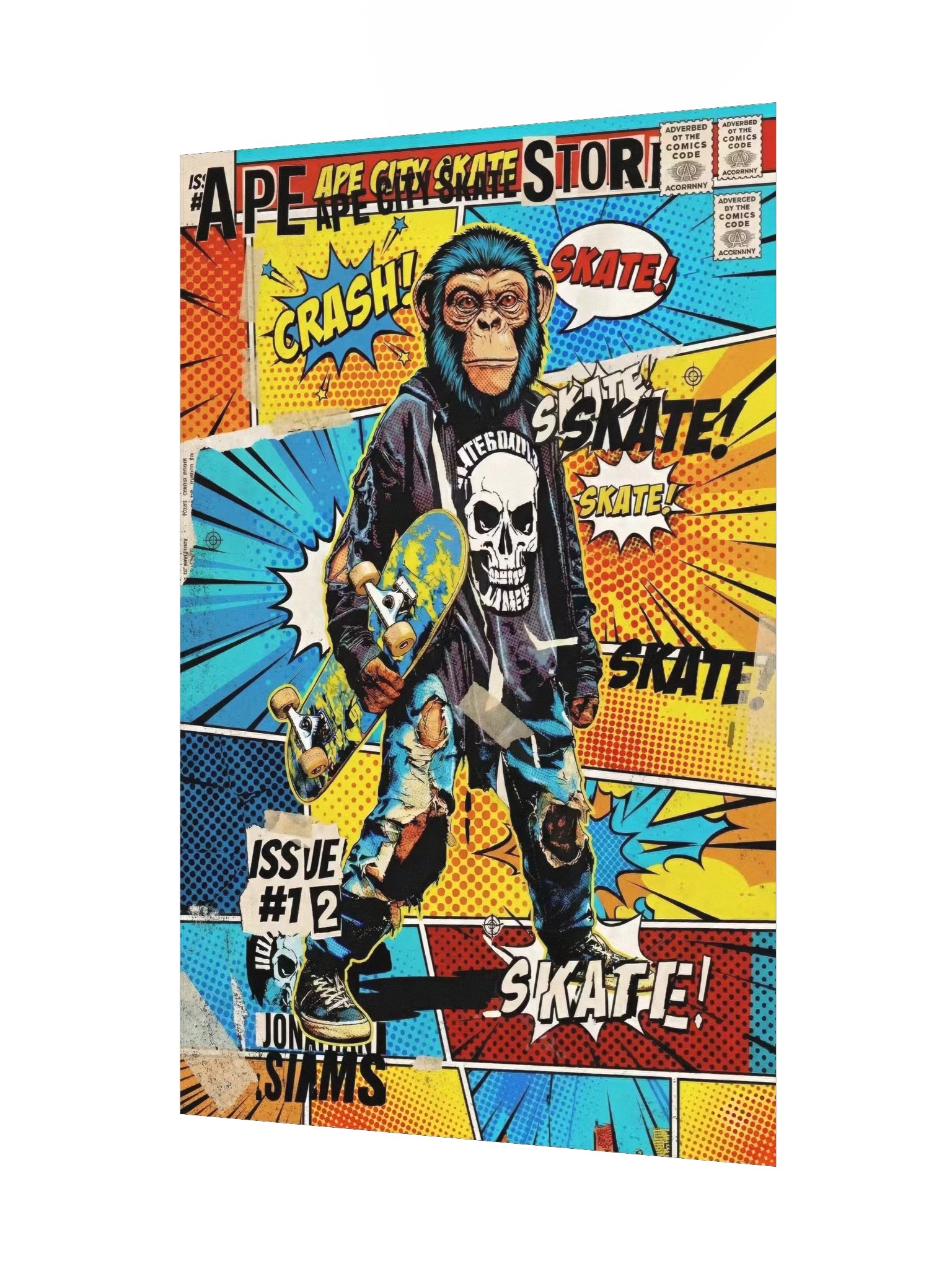 APE-SKATER // ISSUE #12: "METROPOLIS CHAOS" product image (9)