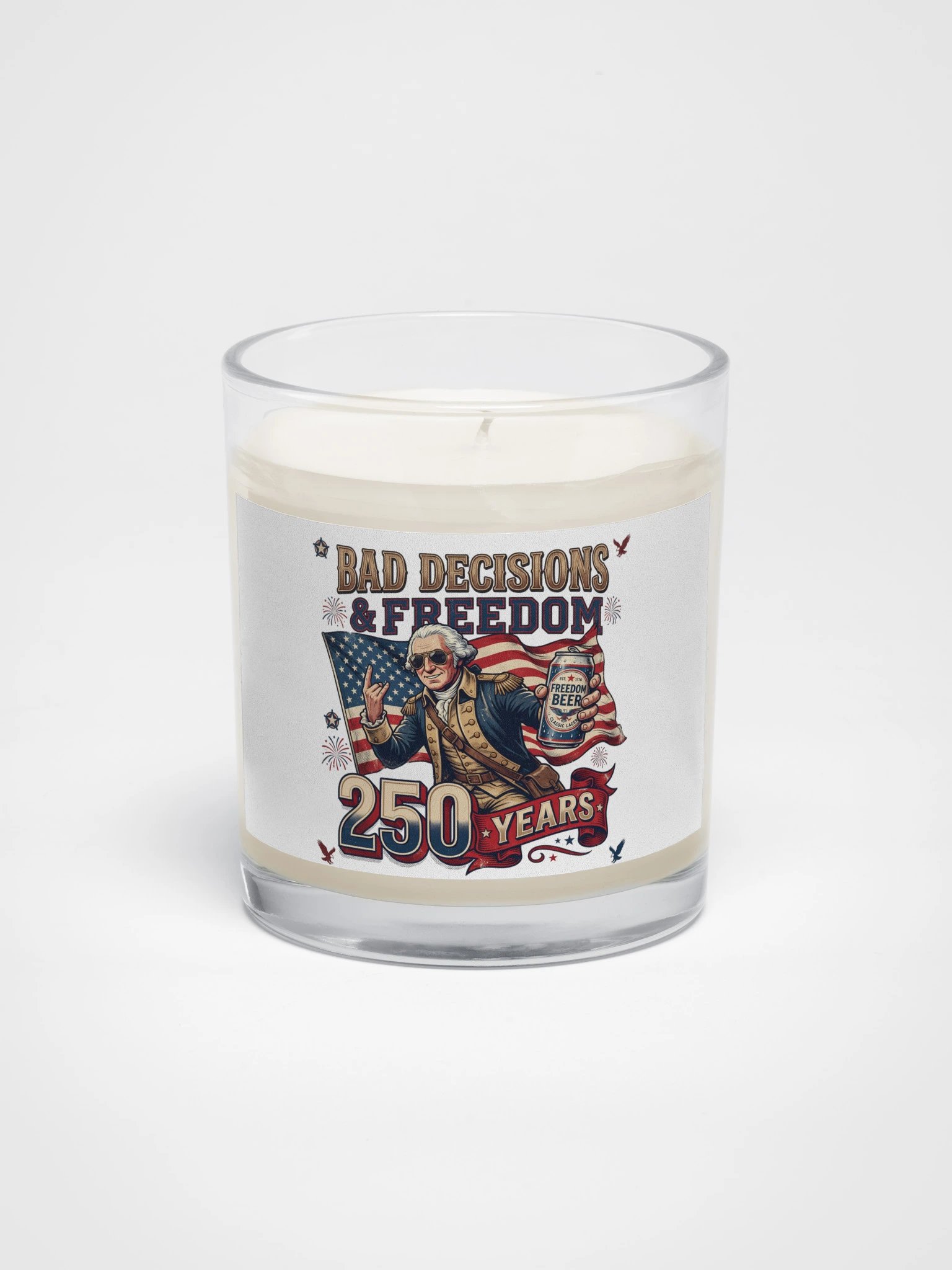 Vintage George Washington Freedom Beer 250 Years Tee product image (1)