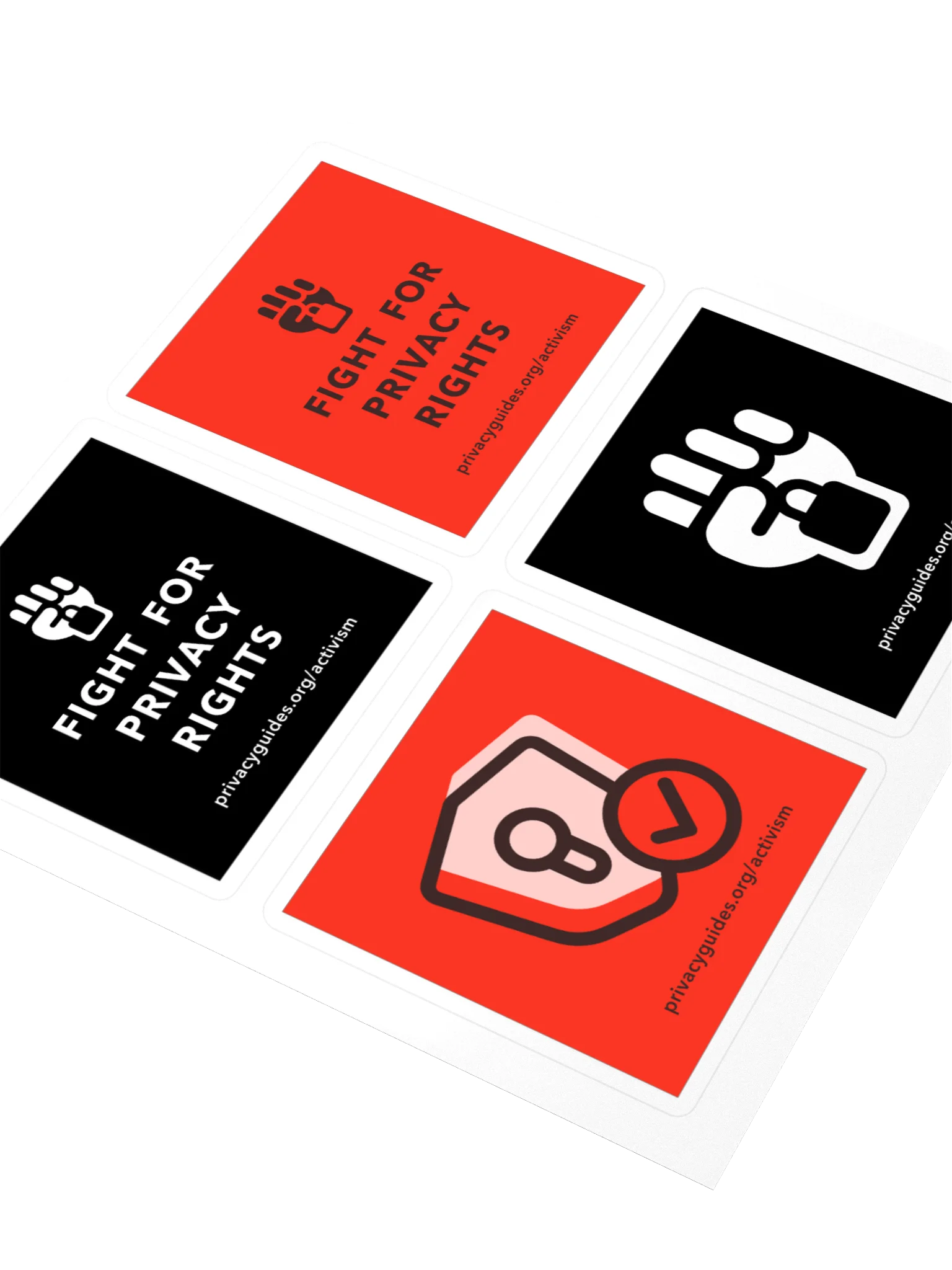 Fight for Privacy Rights - Sticker Sheet product image (3)