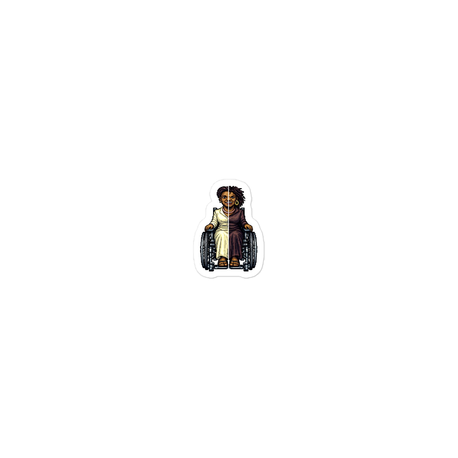 Susannah Dean (The Dark Tower Ka-Tet) Retro Pixel Art Laptop Sticker product image (1)