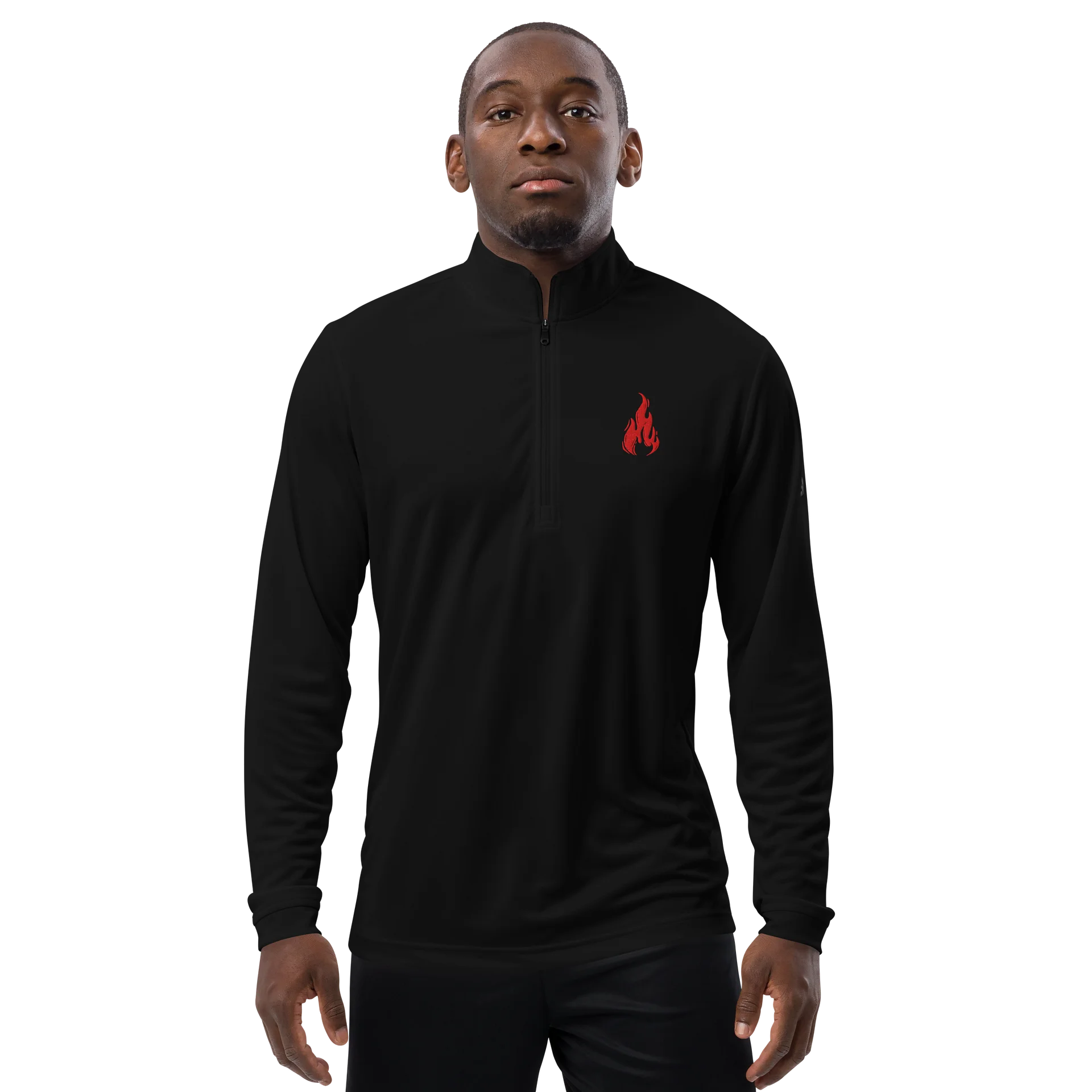"Fire" Adidas Quarter-Zip Performance Top product image (3)