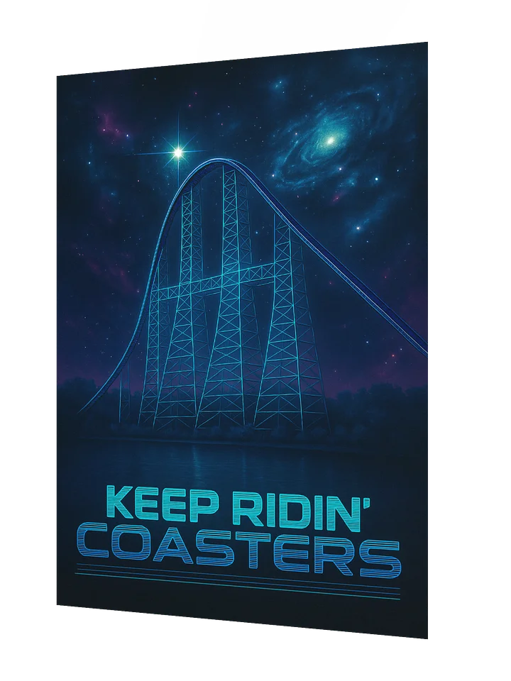 Futuristic Millie - Keep Ridin' Coasters | 18x24" product image (2)
