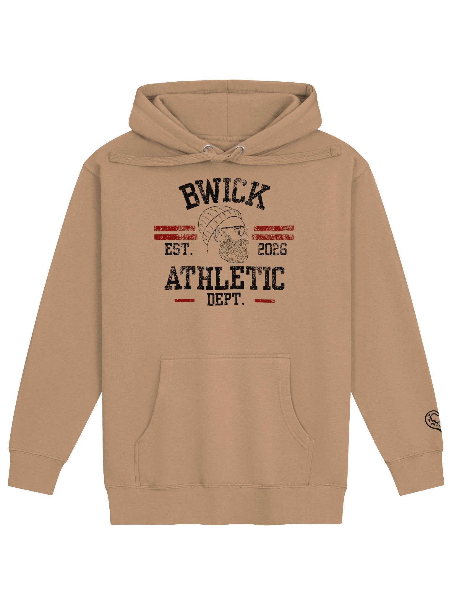 bwick athletic dept. hoodie (black) product image (6)