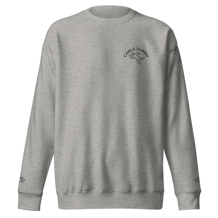 Chalk Dunny Crew Neck Sweater Grey product image (1)