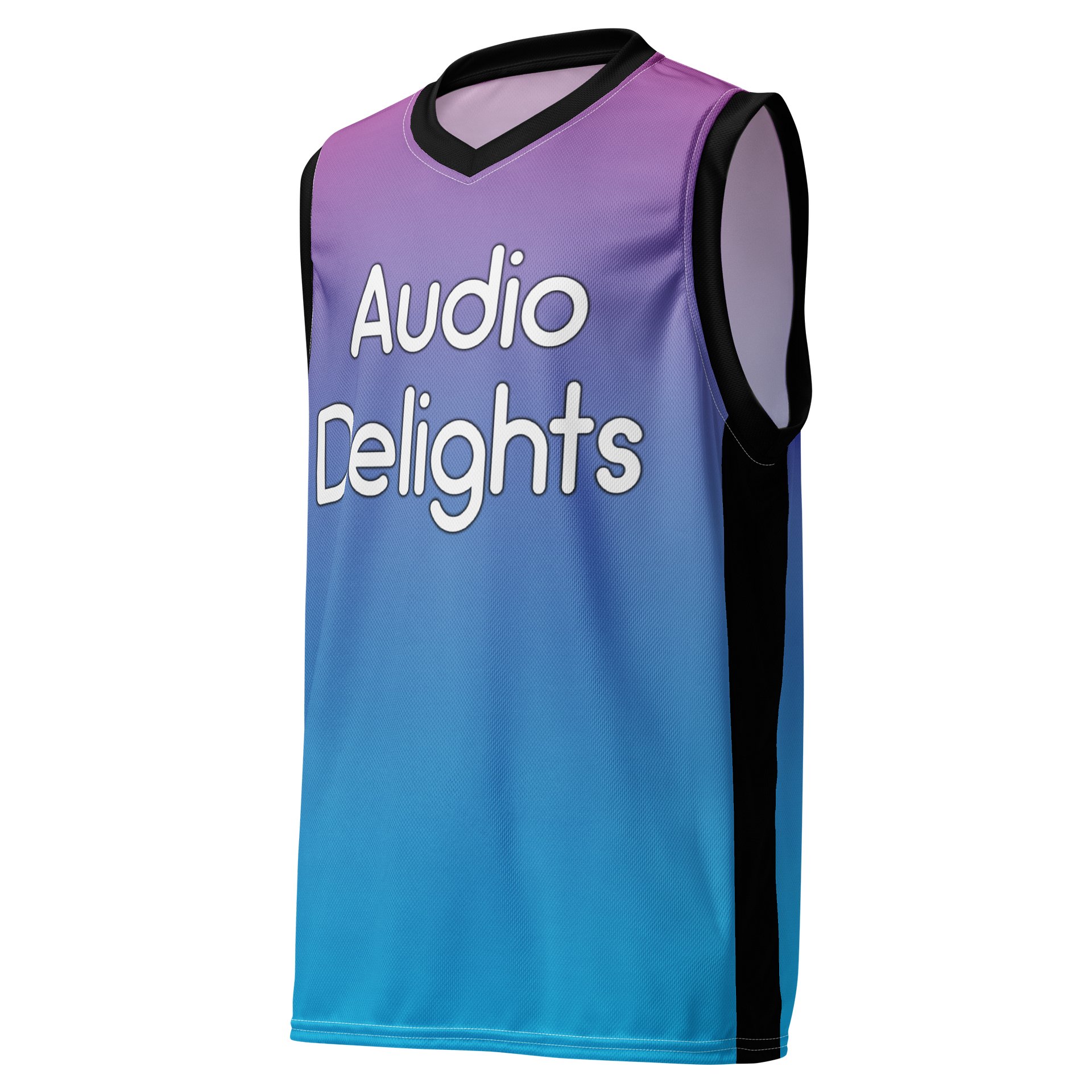 Audio Delights Basketball Jersey product image (1)