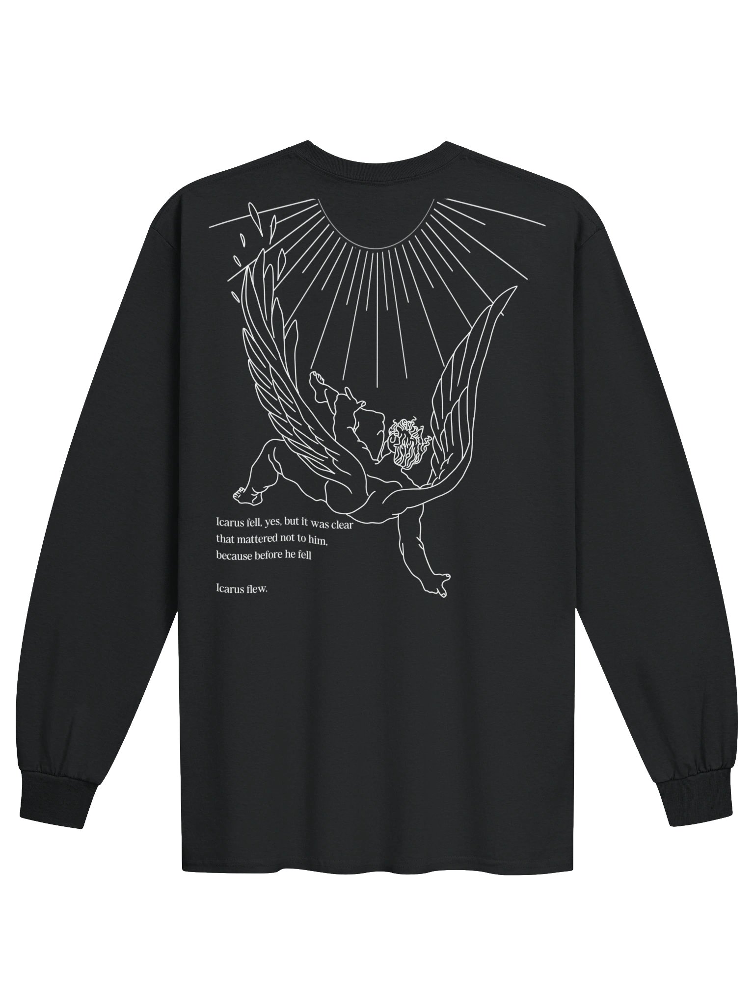 Icarus Long Sleeve White product image (2)