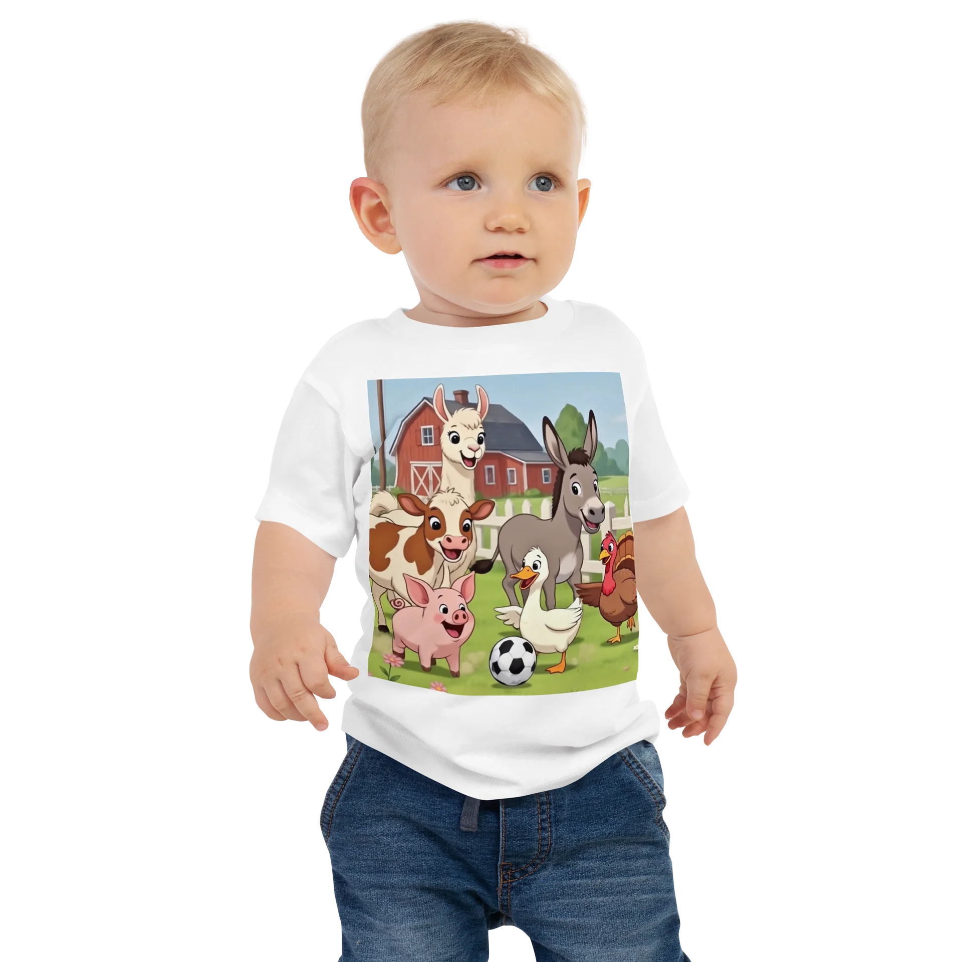 Farm Animal Friends Tee Soccer Theme product image (1)