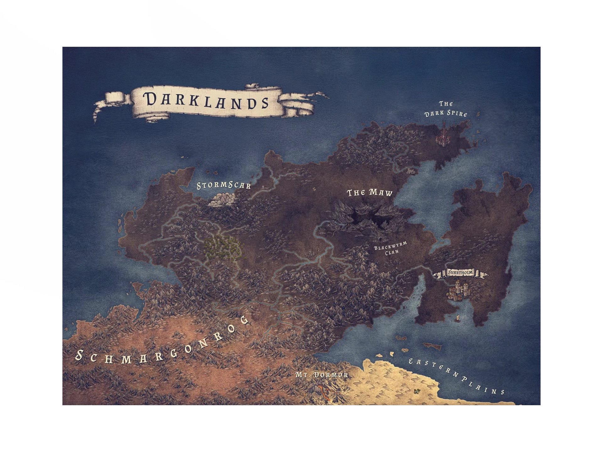 Darklands Map Poster product image (3)