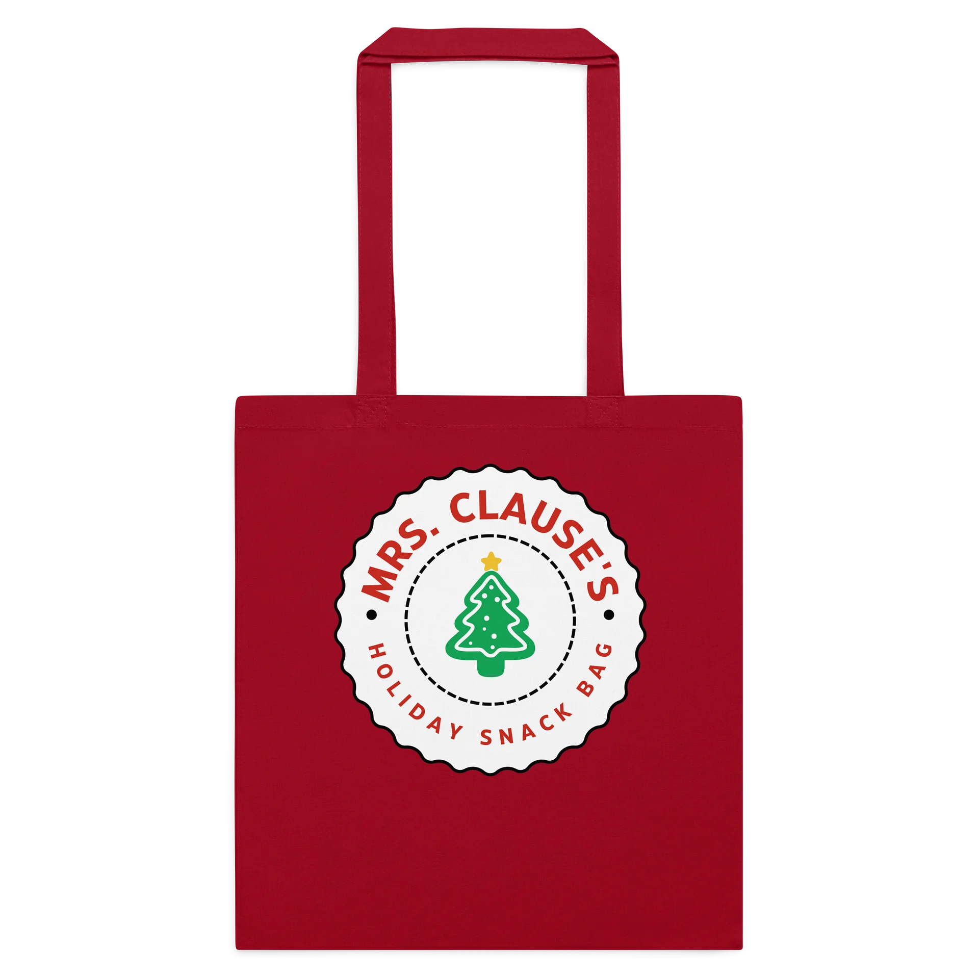 Mrs. Clause’s Holiday Snack Bag Tote product image (1)