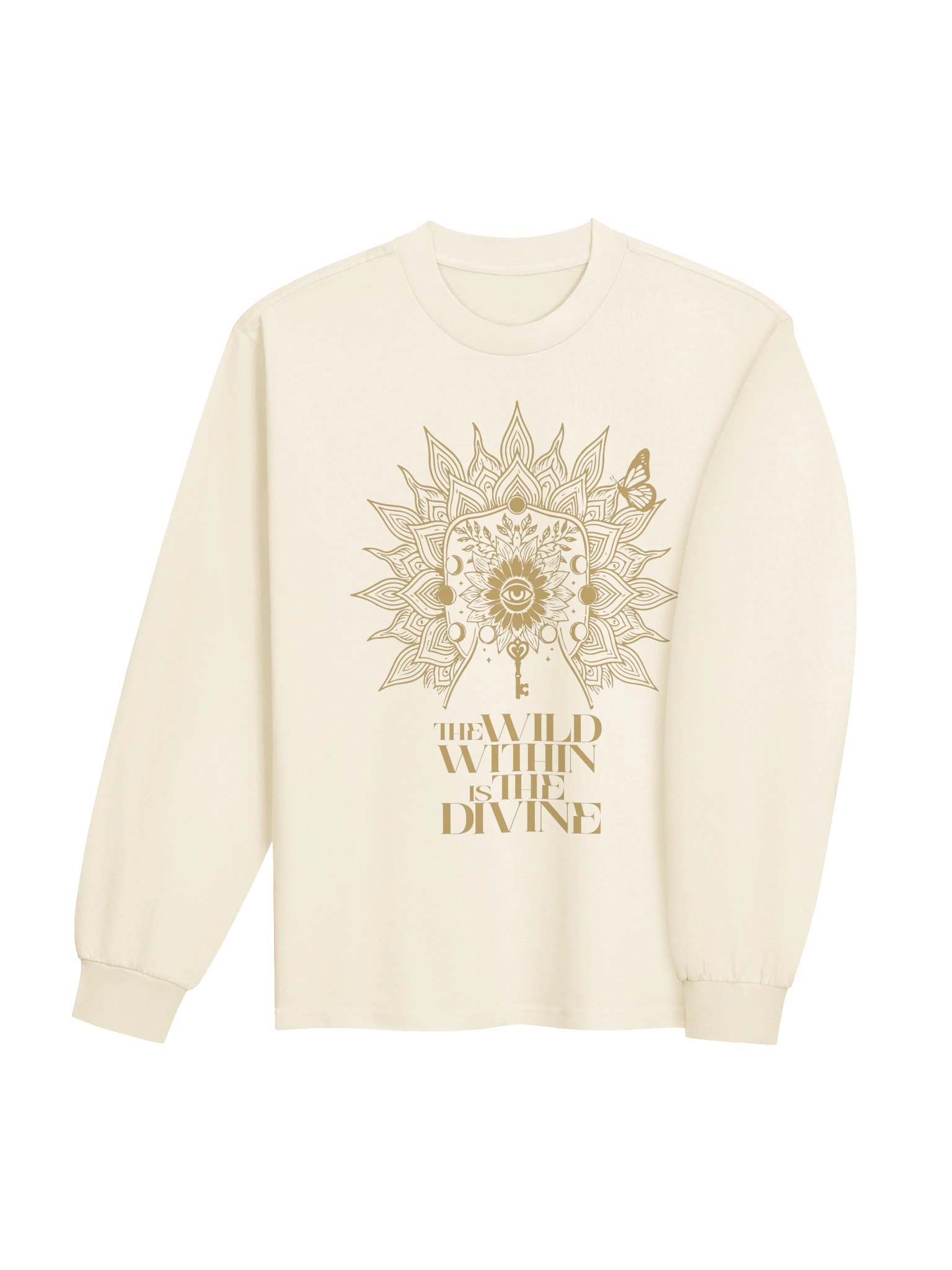 The Wild Within Is the Divine | Unisex Heavyweight Long Sleeve product image (4)