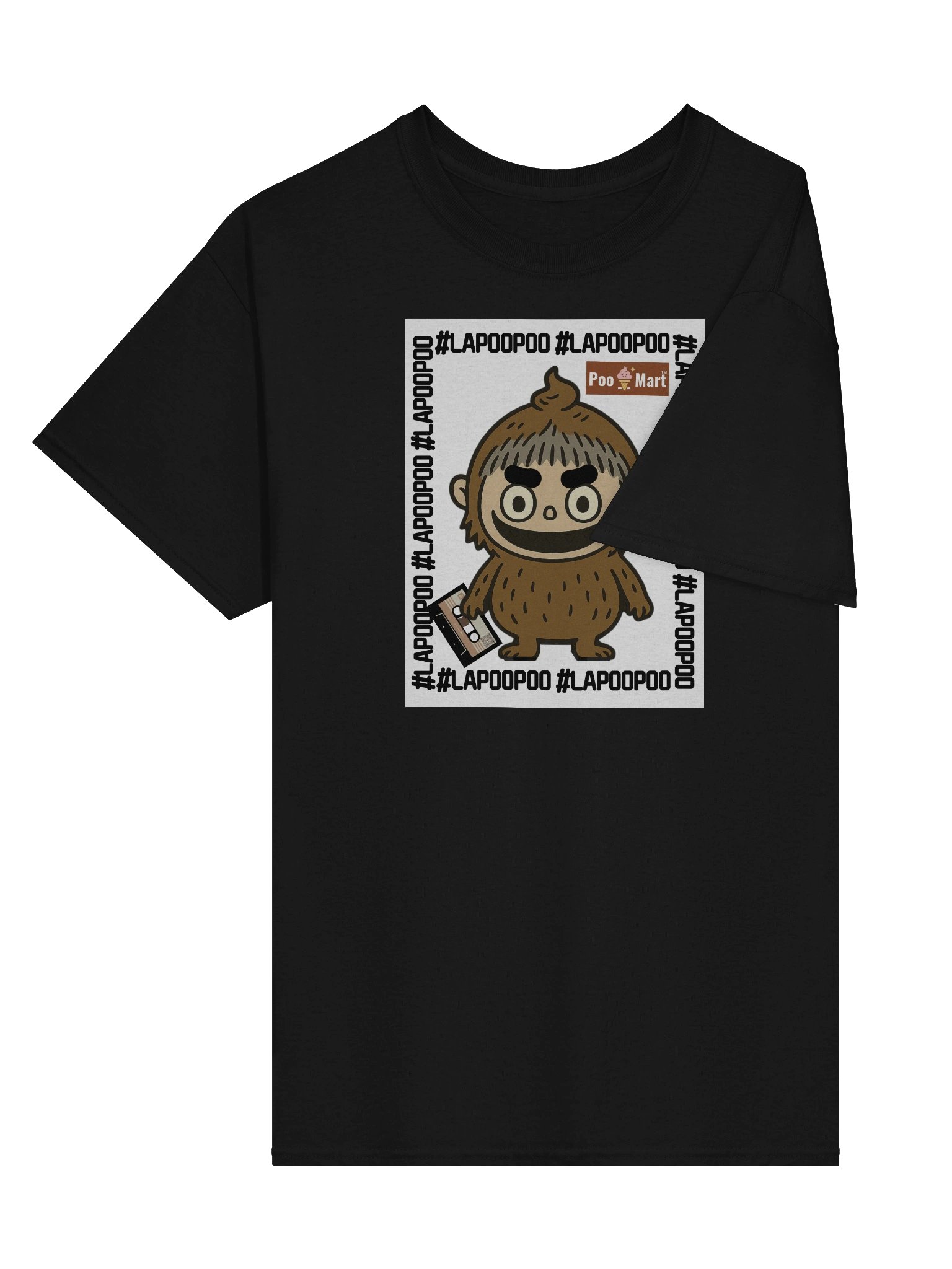 LAPOOPOO with Cassette T-Shirt product image (3)