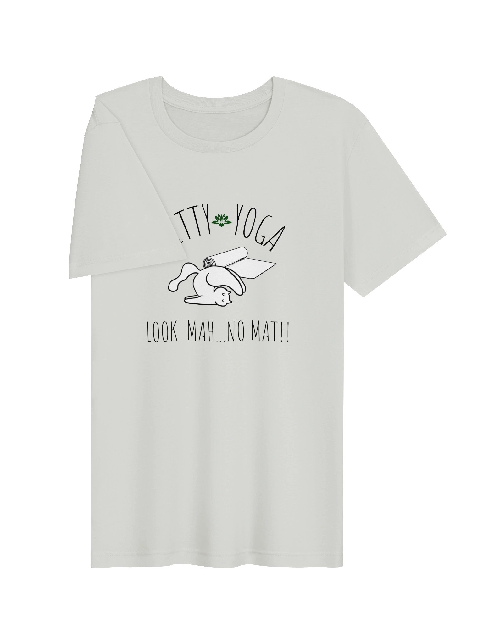 Look Mah, No Mat - Funny Yoga Cat Tee product image (43)