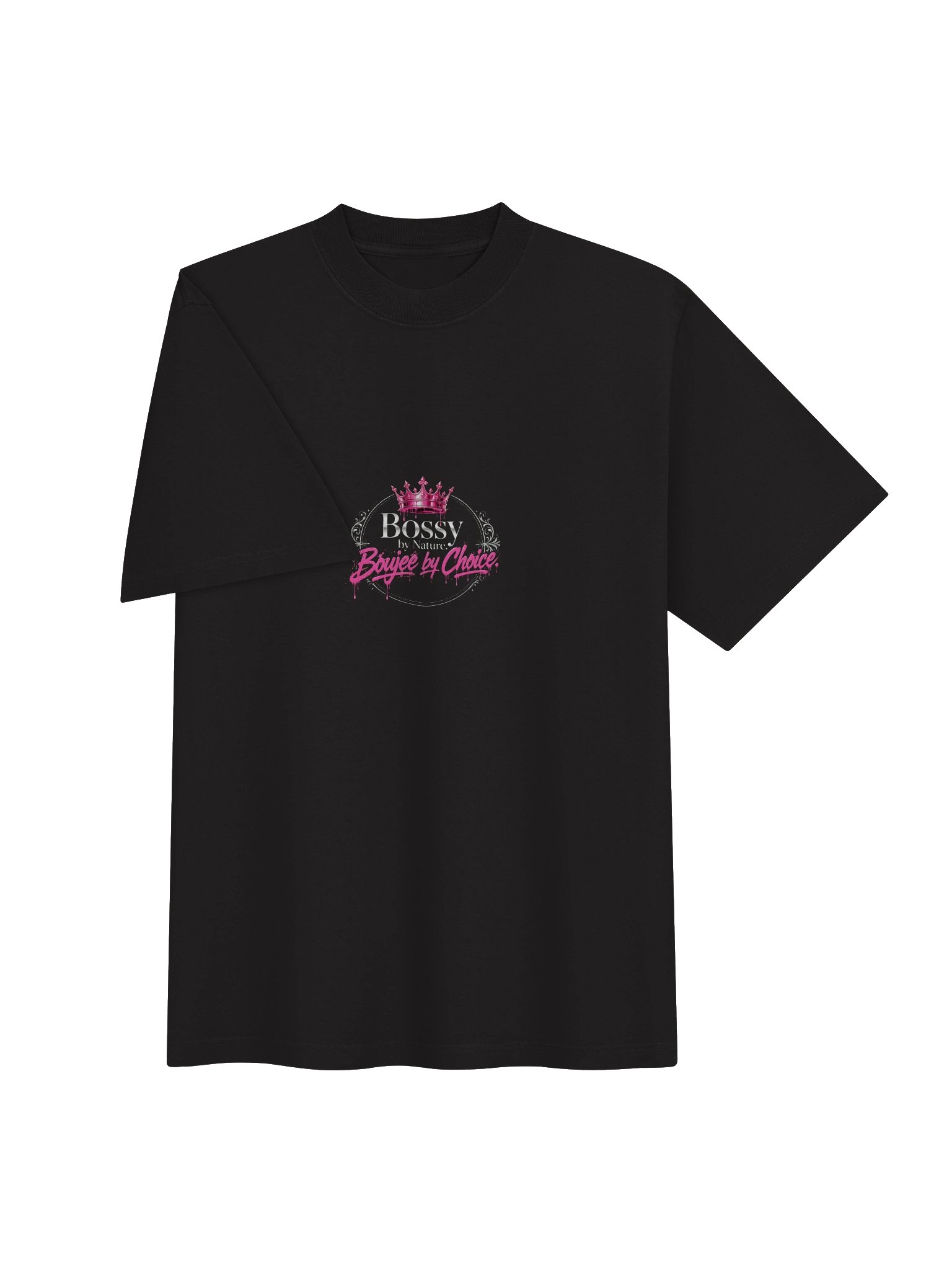 Bossy by Nature Boujee by Choice Tee product image (3)