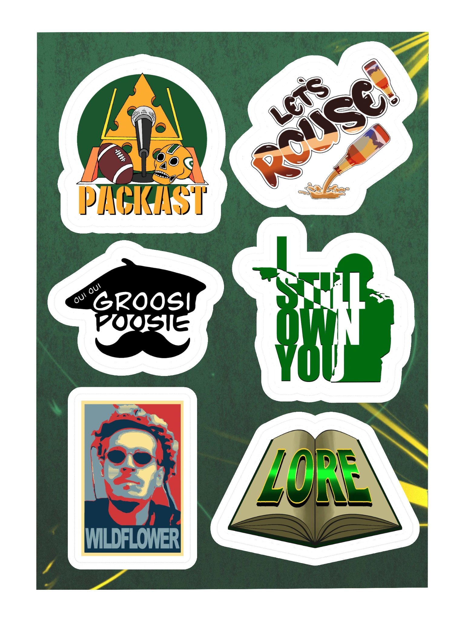Packast Sticker Set 4 product image (3)