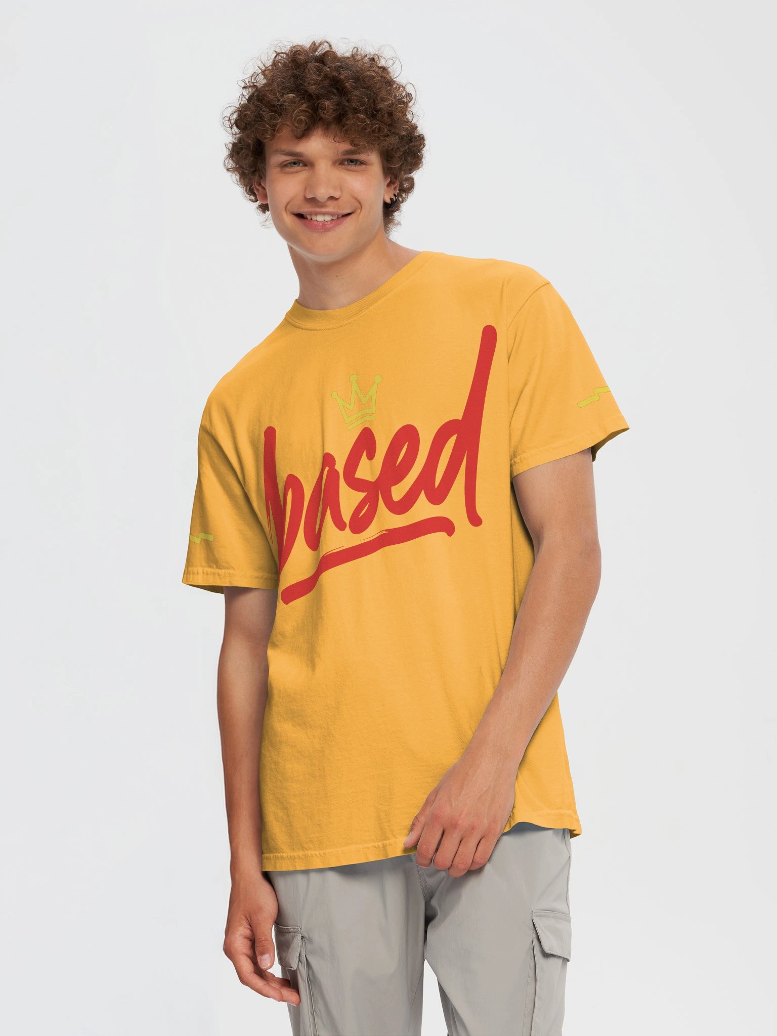 Based Crown Script Tee product image (181)