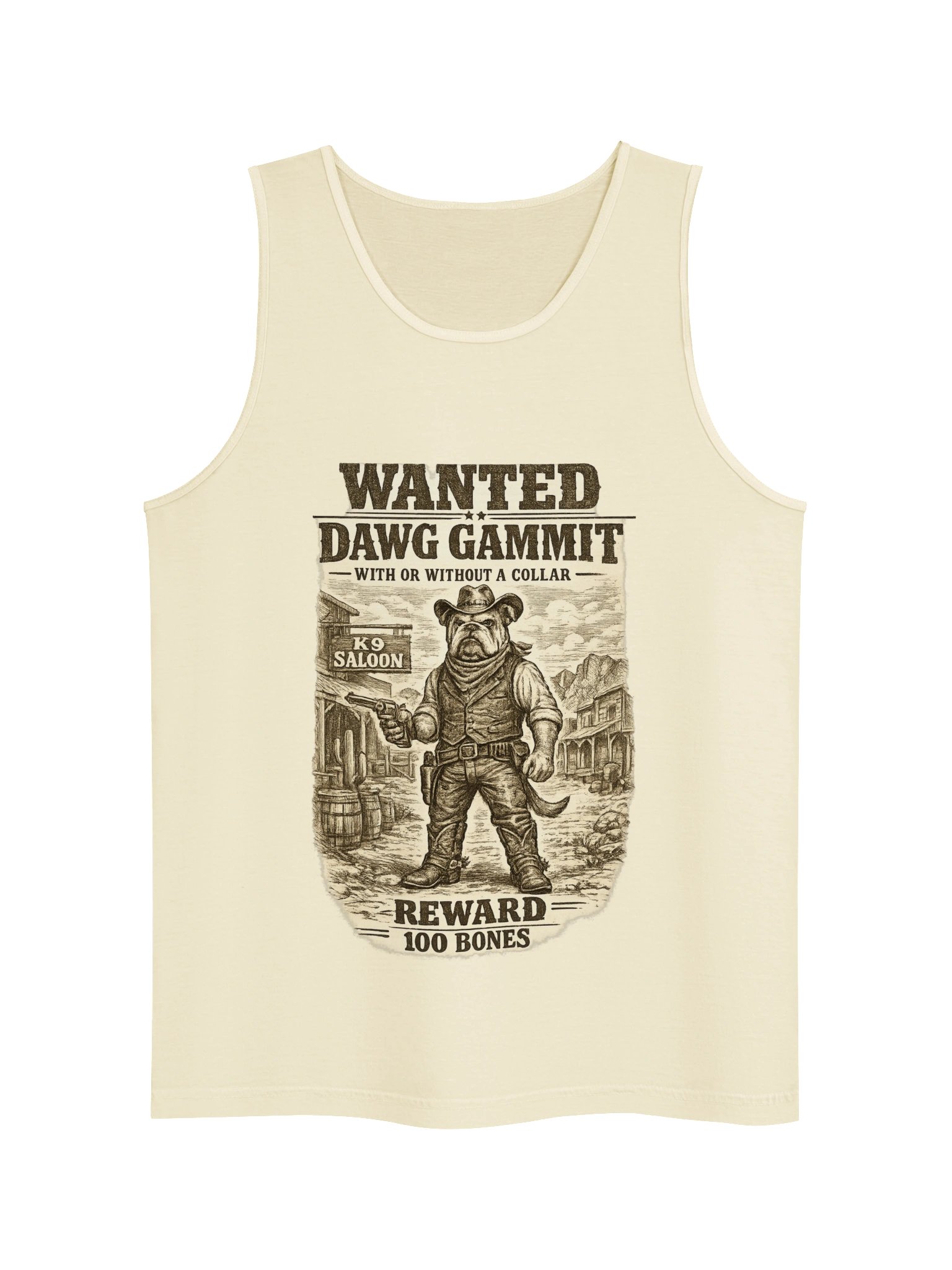 DAWG GAMMIT™ WANTED Bulldawg Tank product image (5)