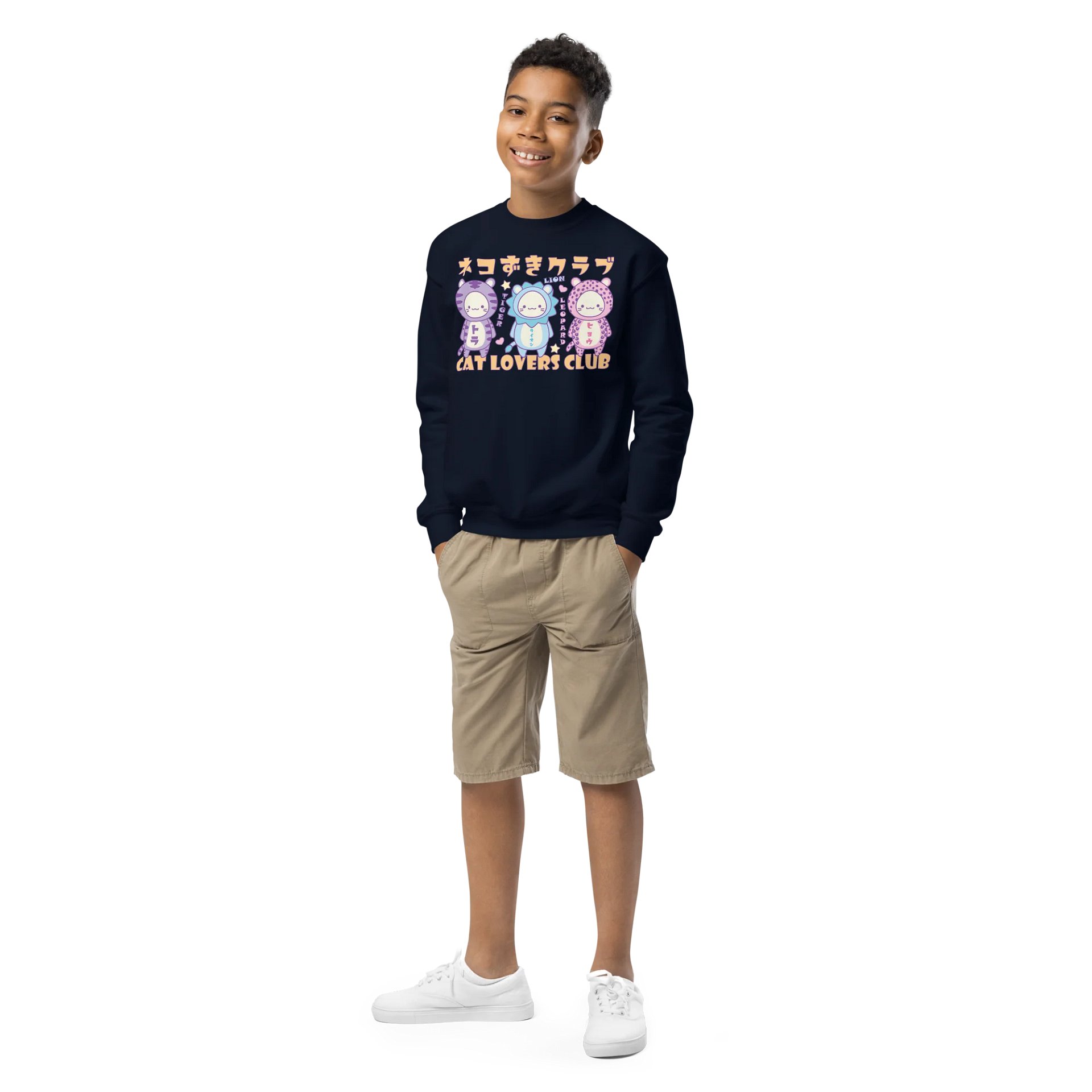 CAT LOVERS CLUB 2 - Unisex Youth Sweatshirt product image (1)