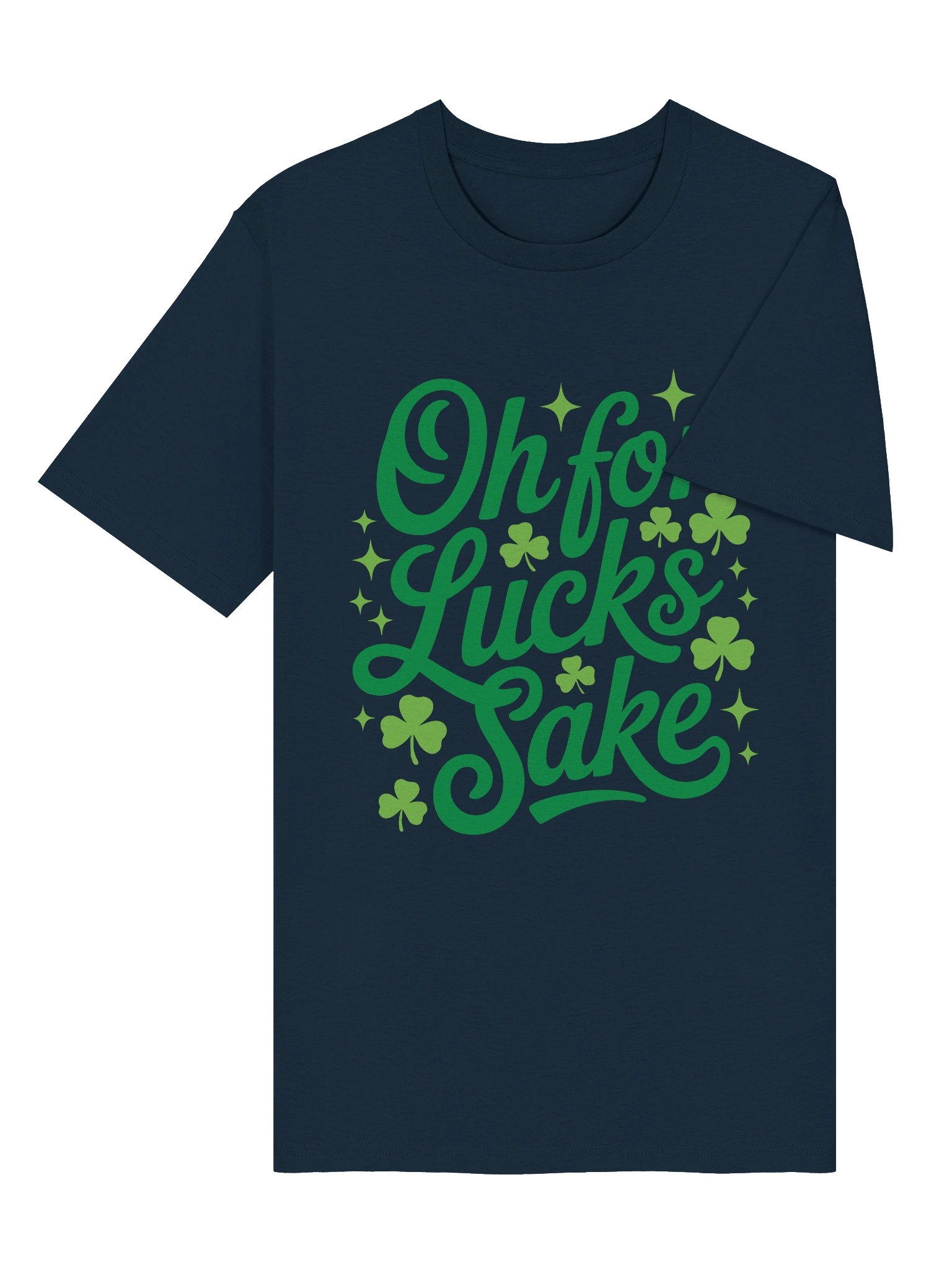 Oh for lucks sake Organic Cotton T-Shirt product image (2)