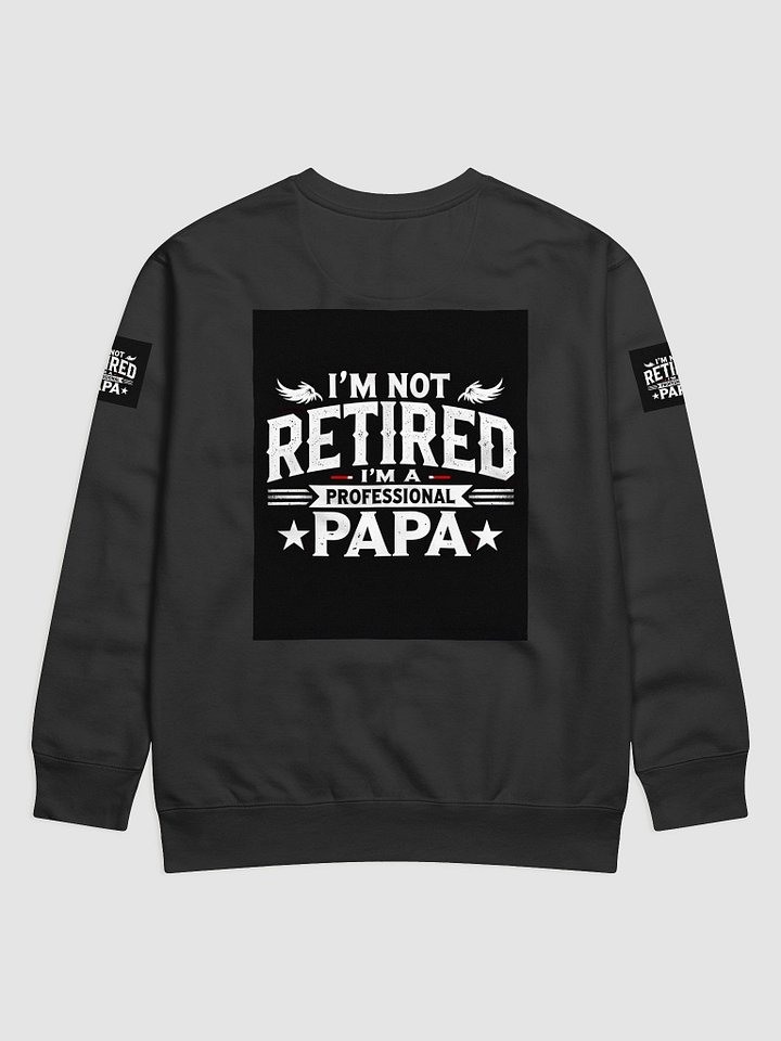 Professional Papa Premium Sweatshirt product image (2)