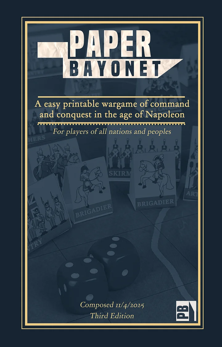 Paper Bayonet Core Rules - Free to Download product image (1)