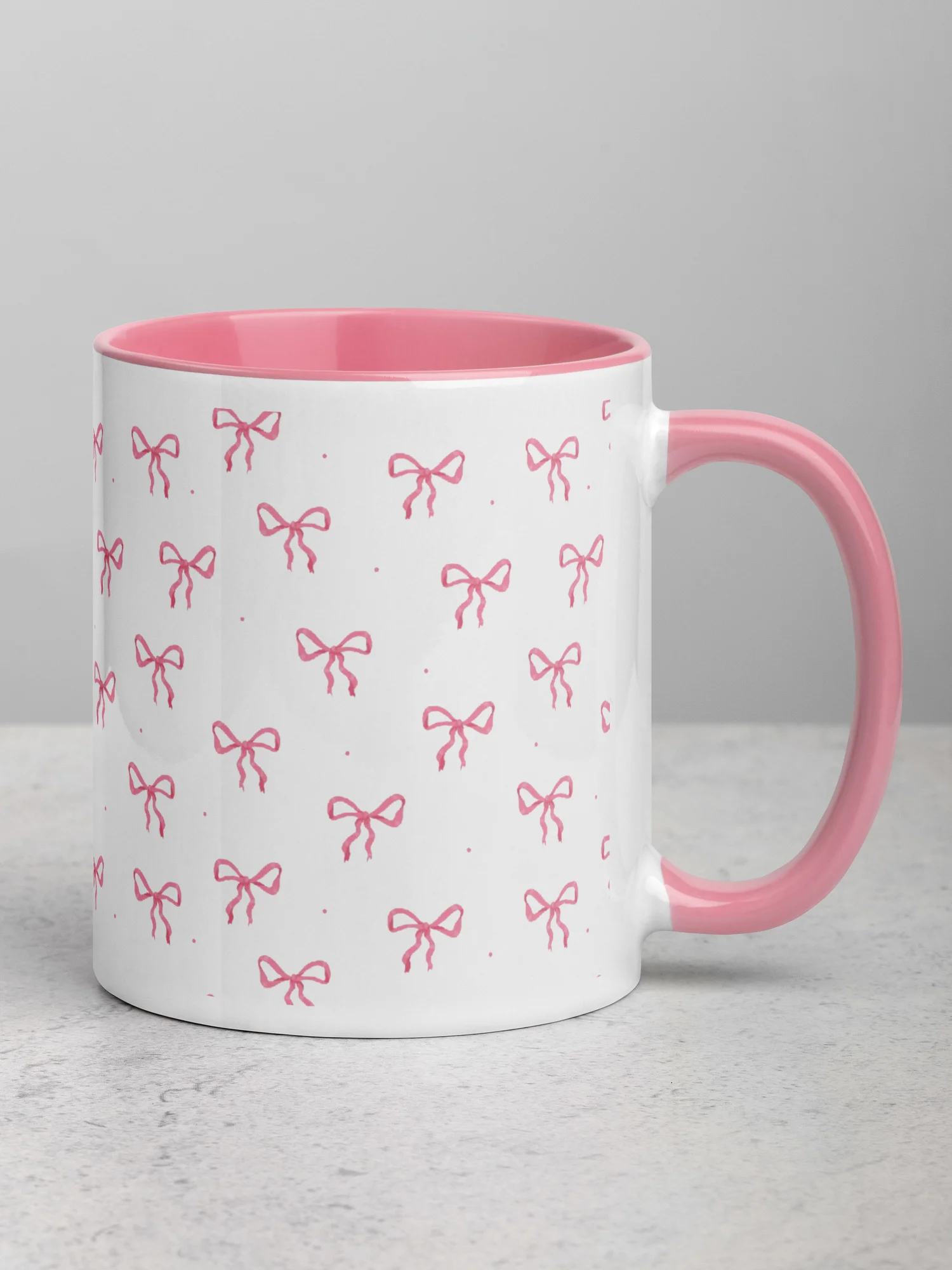 Pretty in Pink Bow Mug product image (7)