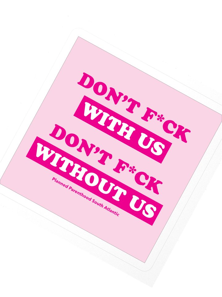 Don't F*ck With Us Sticker product image (2)