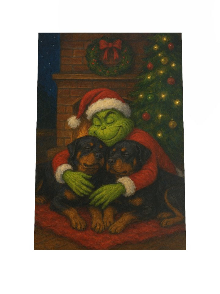 Grinch who stole the Rottweilers Poster product image (2)