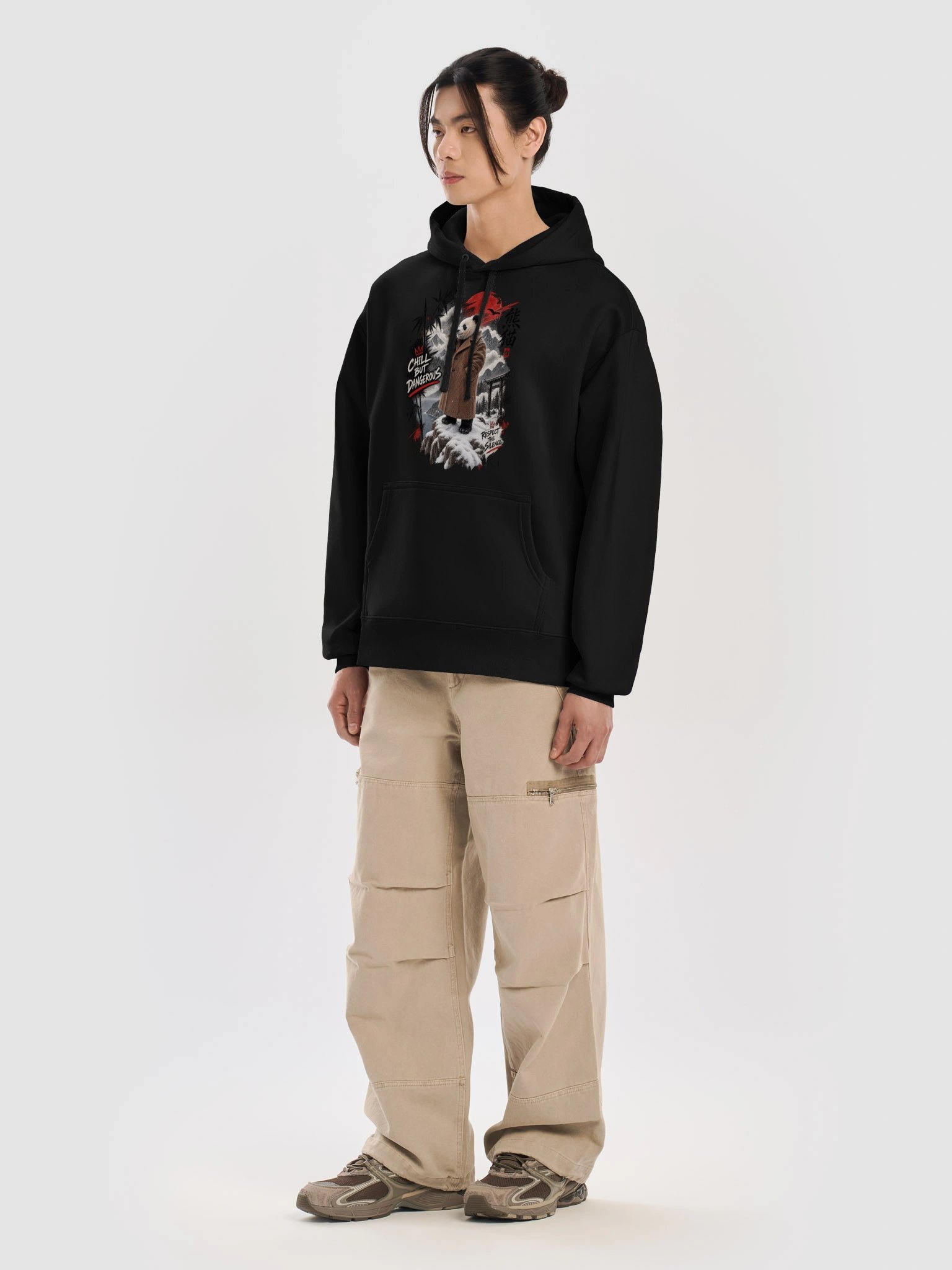 PANDA CLUB – Respect the Silence Vintage Hoodie product image (33)