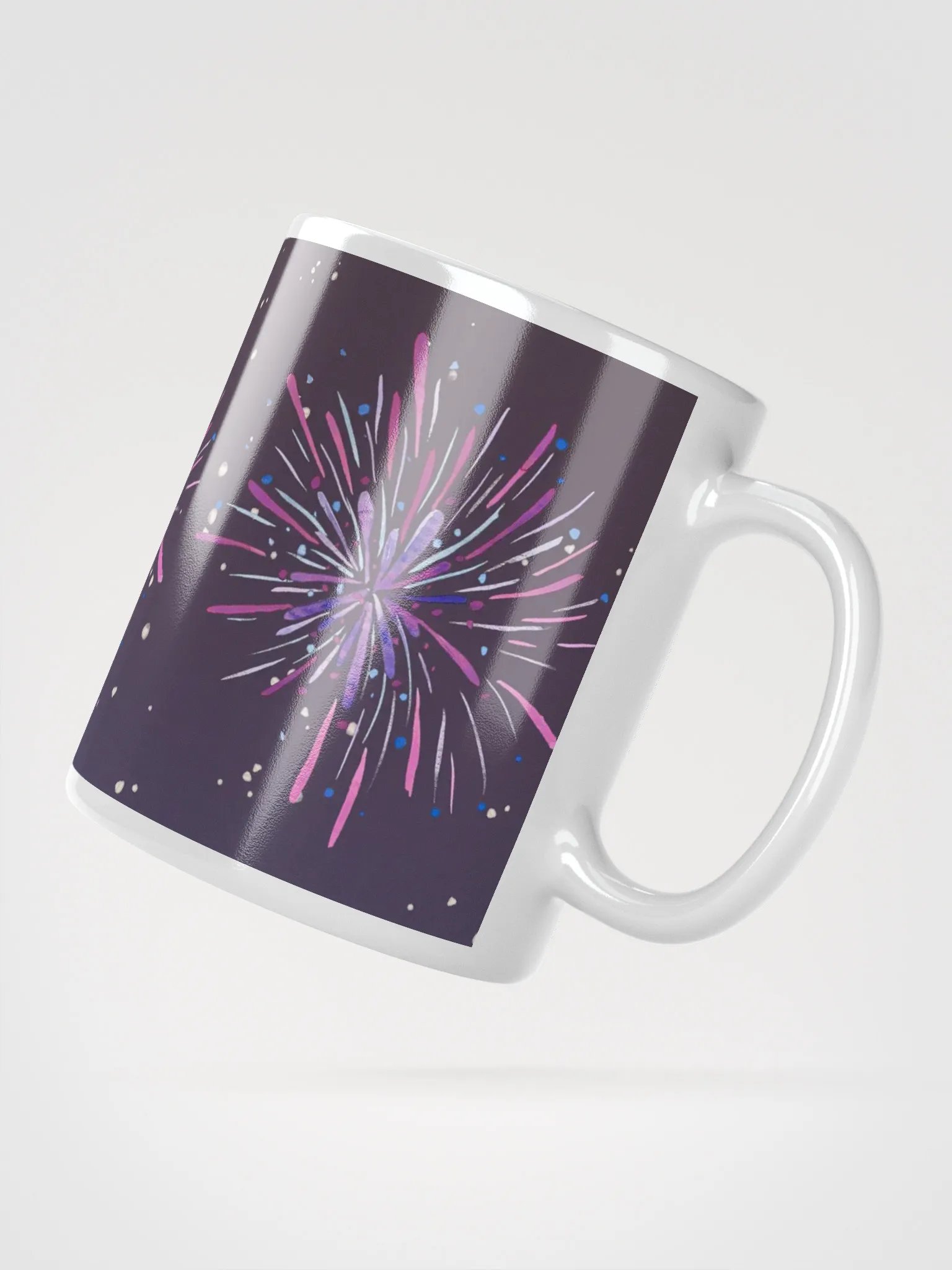 Starry Night Fireworks Mug product image (2)