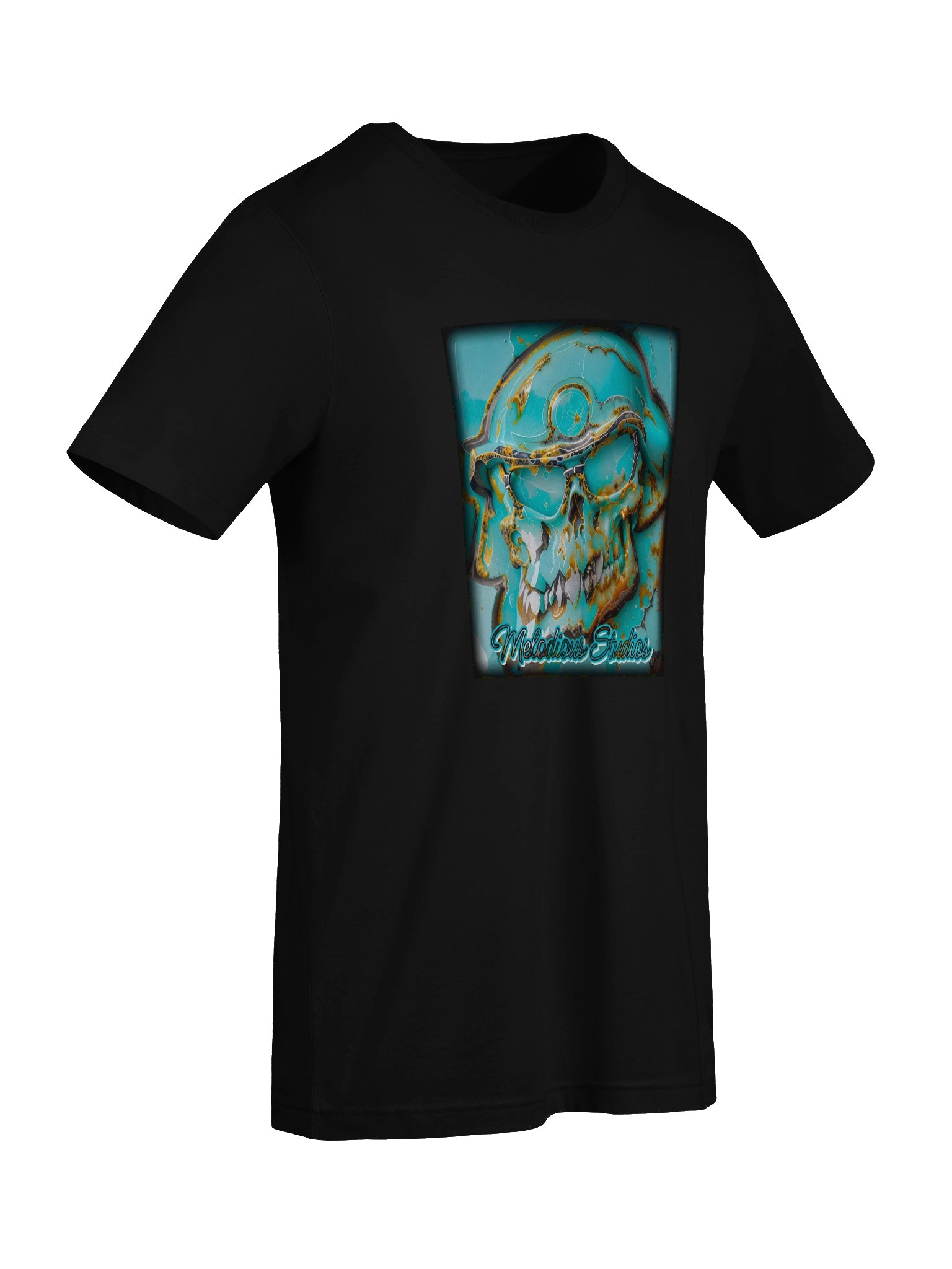 Melodious Turquoise Fusion Tee product image (13)