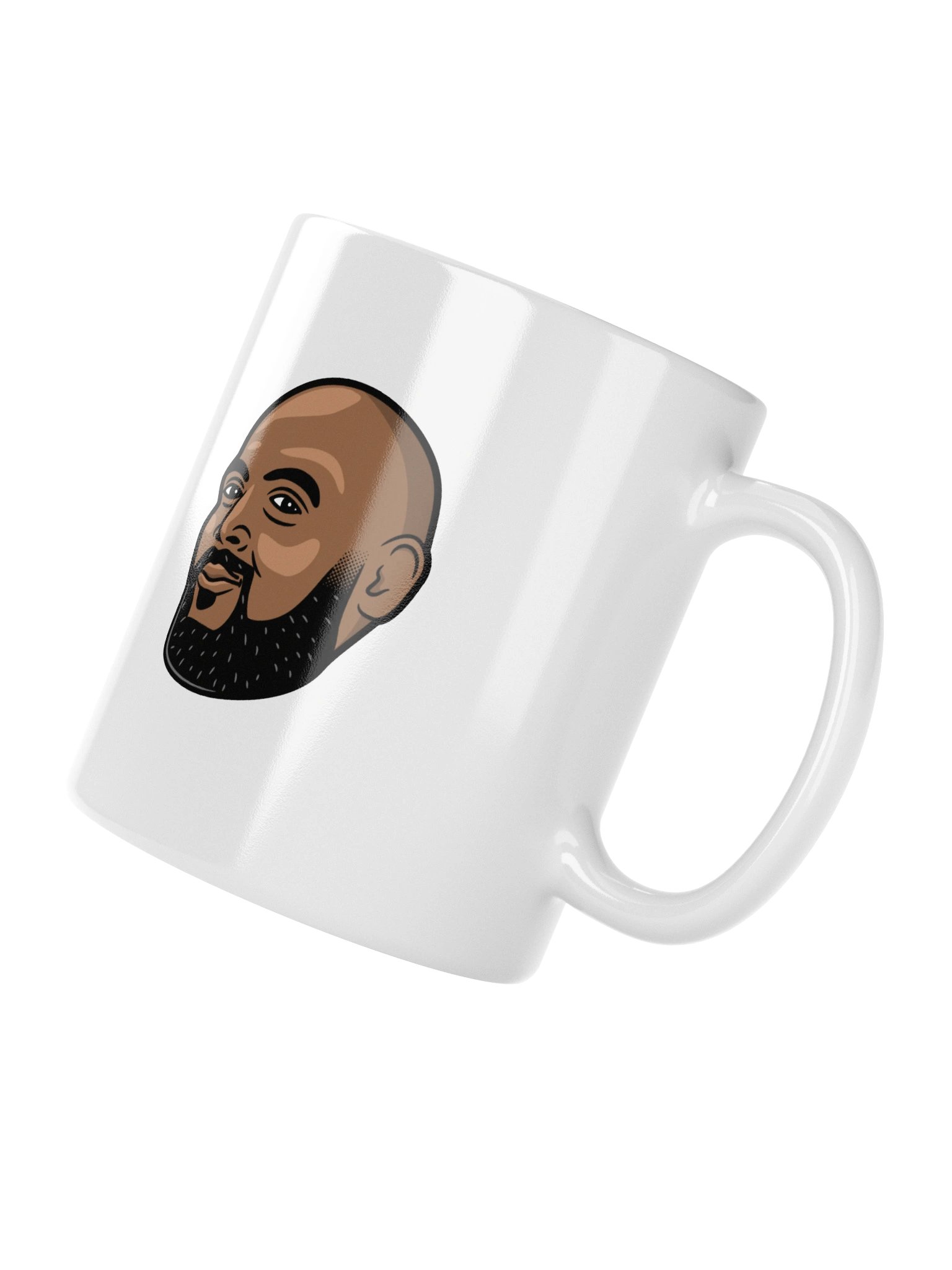 J. Moore's White Glossy Mug product image (5)