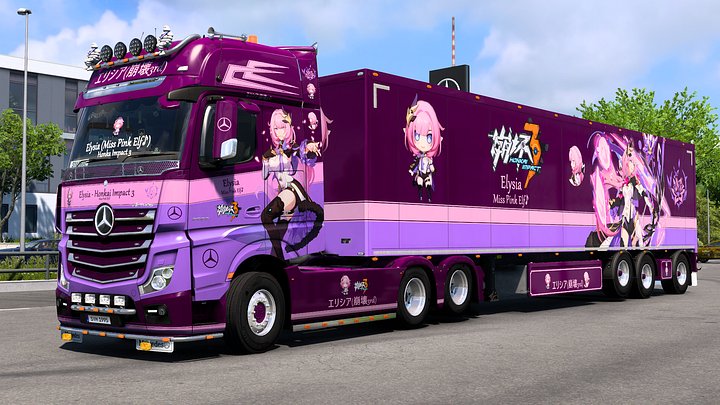 [ETS2] Elysia (Miss Pink Elf) - Honkai Impact 3 [Combo Skin] product image (2)