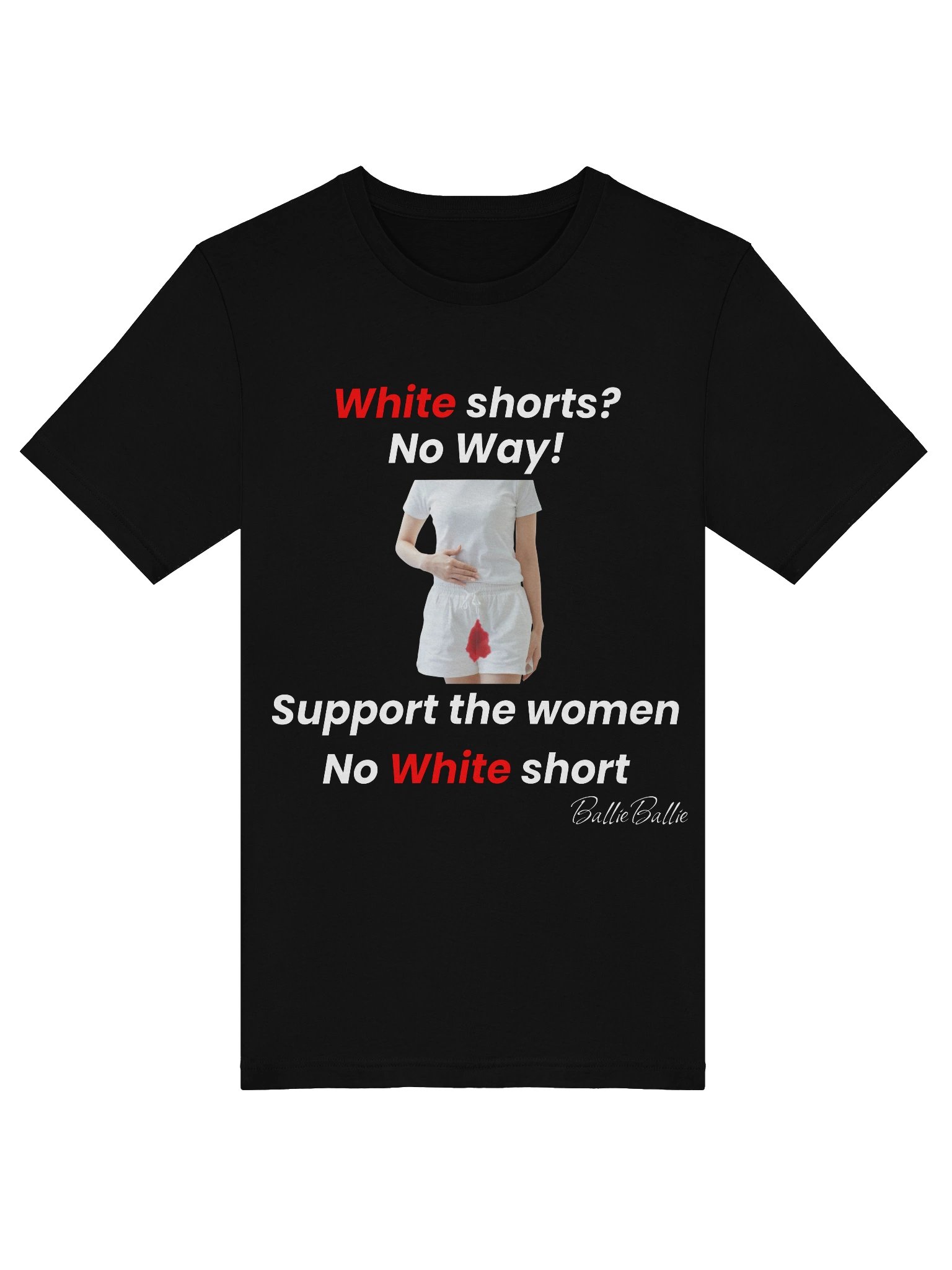 White short? No Way! Support the women No white short product image (5)