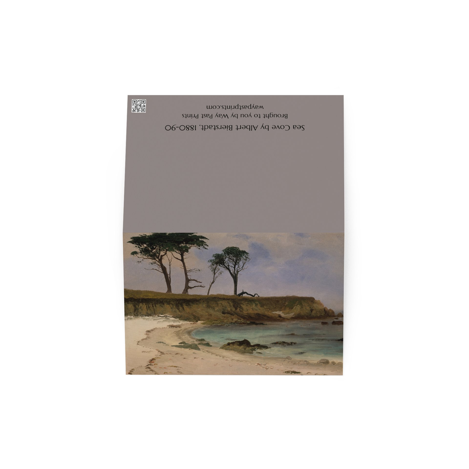Sea Cove (Albert Bierstadt) Greeting Card product image (3)