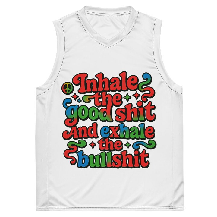 NYS 420 Vibes Basketball jersey product image (2)
