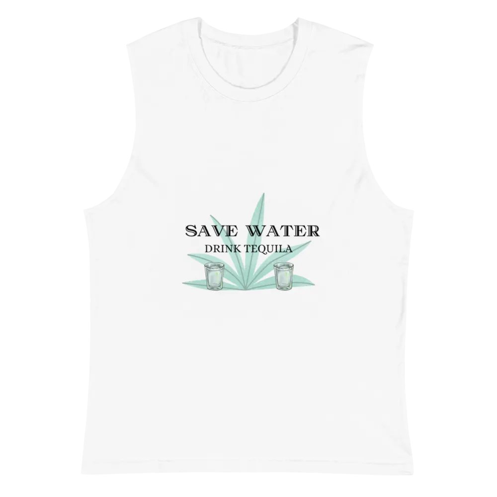 Save Water Muscle Tee product image (2)