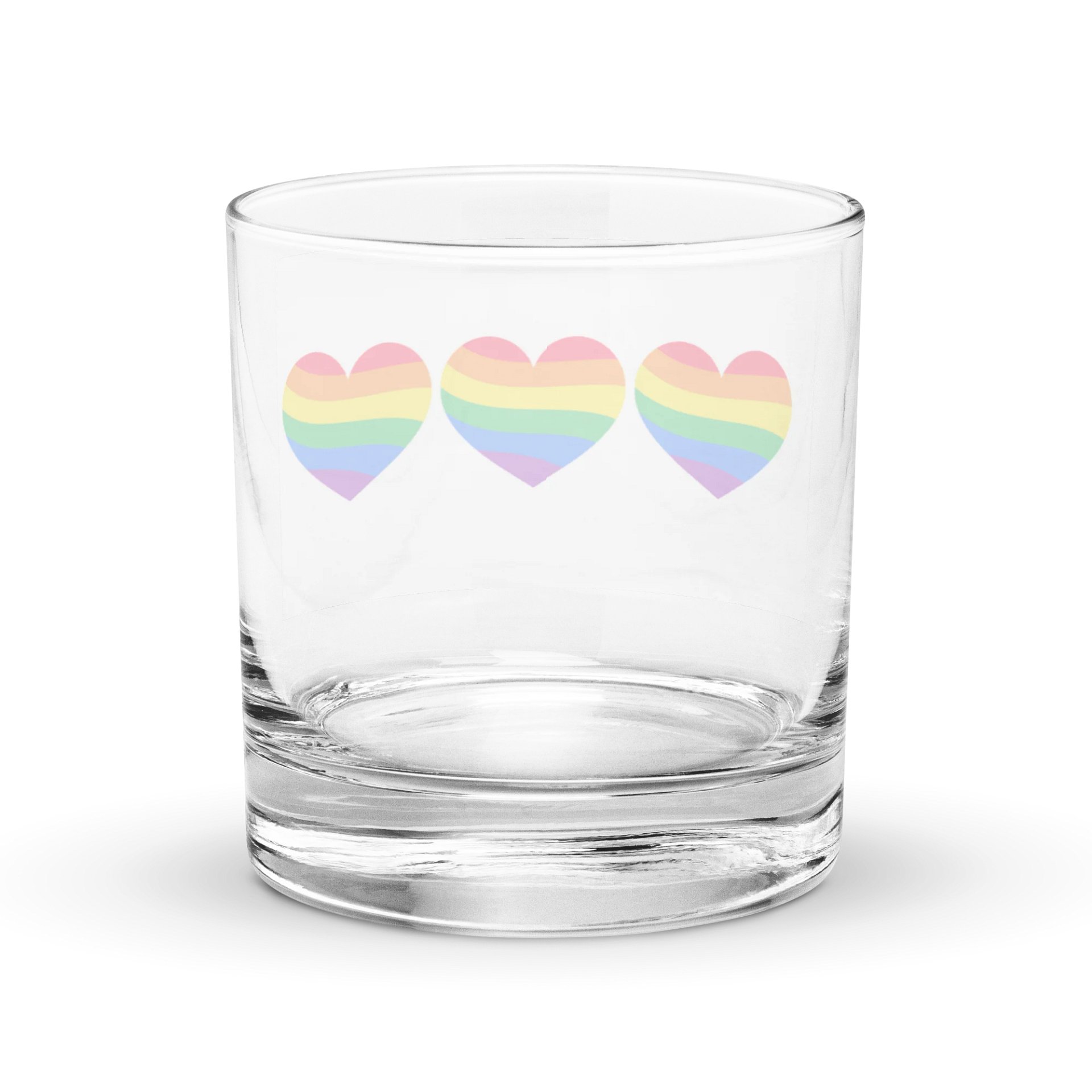 Prideful Hearts Rocks Glass Set product image (4)