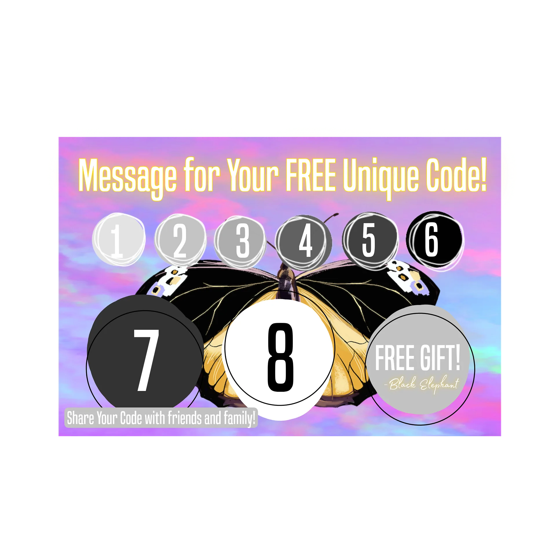 BE Loyalty Punch Card product image (1)