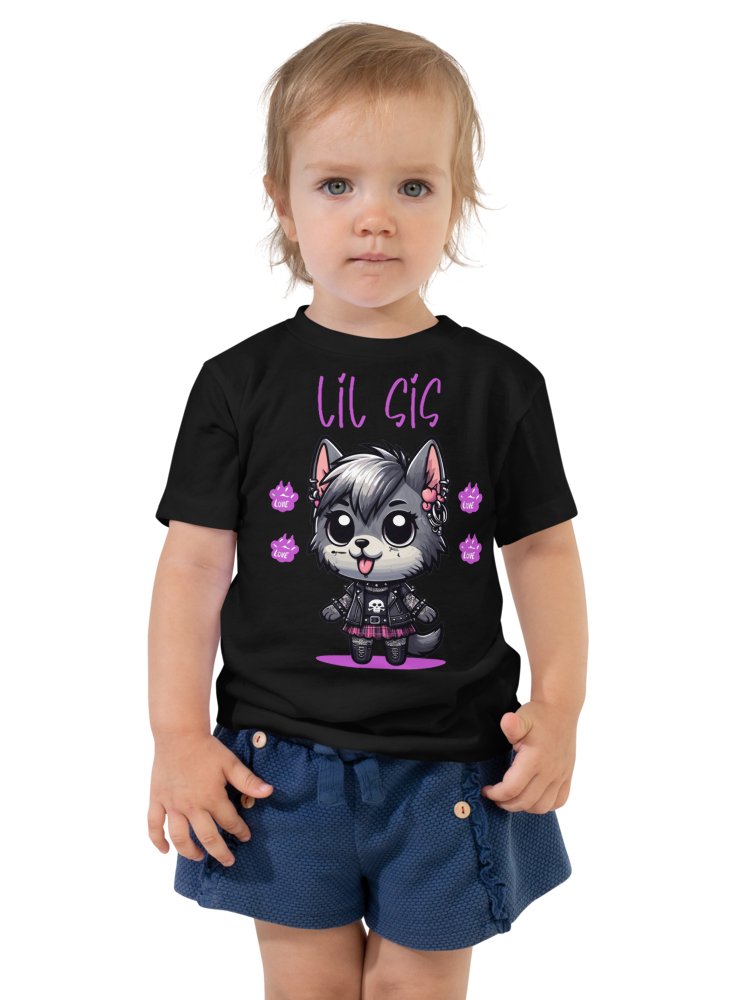 Lil Sis Wolfpack Toddler Tee product image (1)