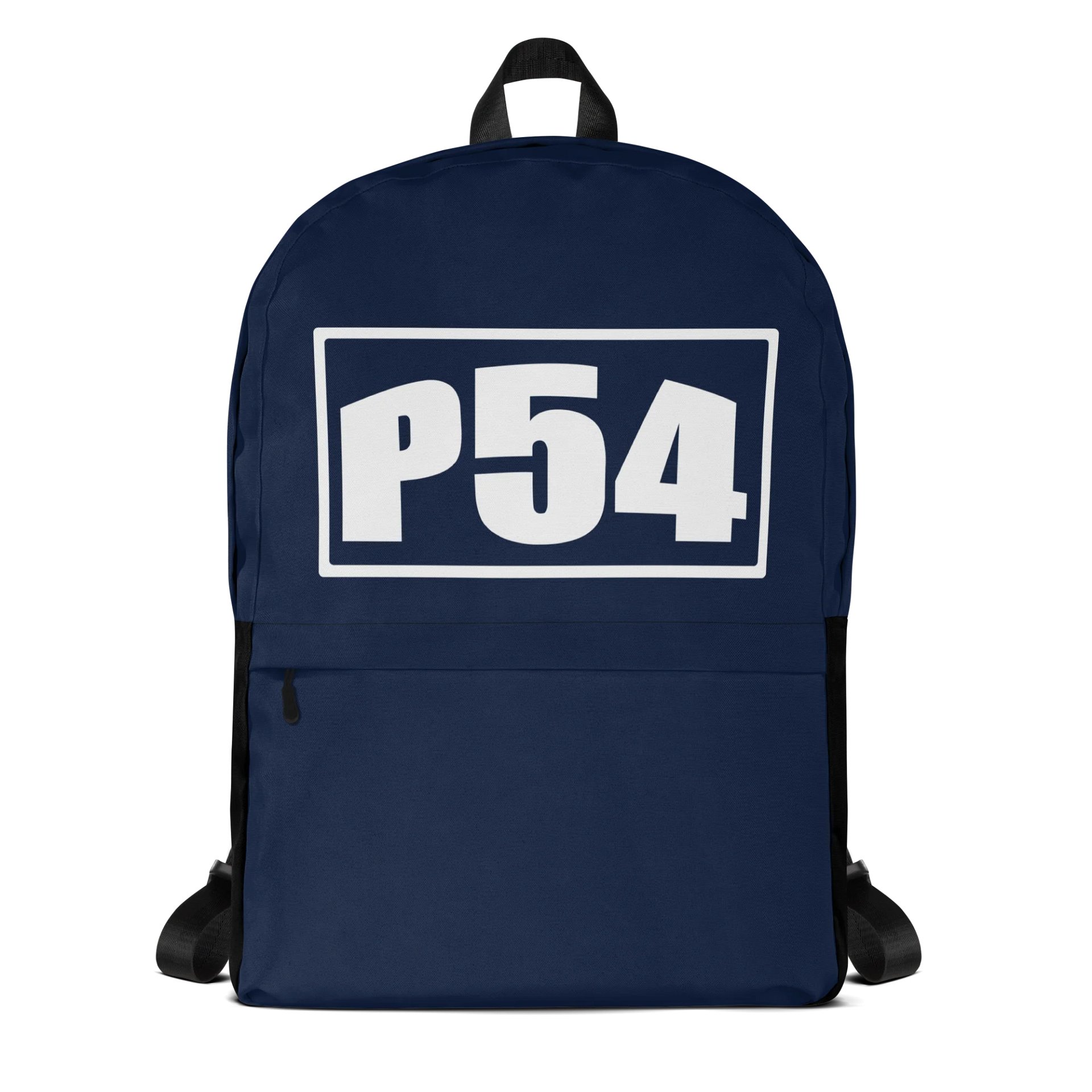 P54 Bold Letter Blue Backpack product image (1)