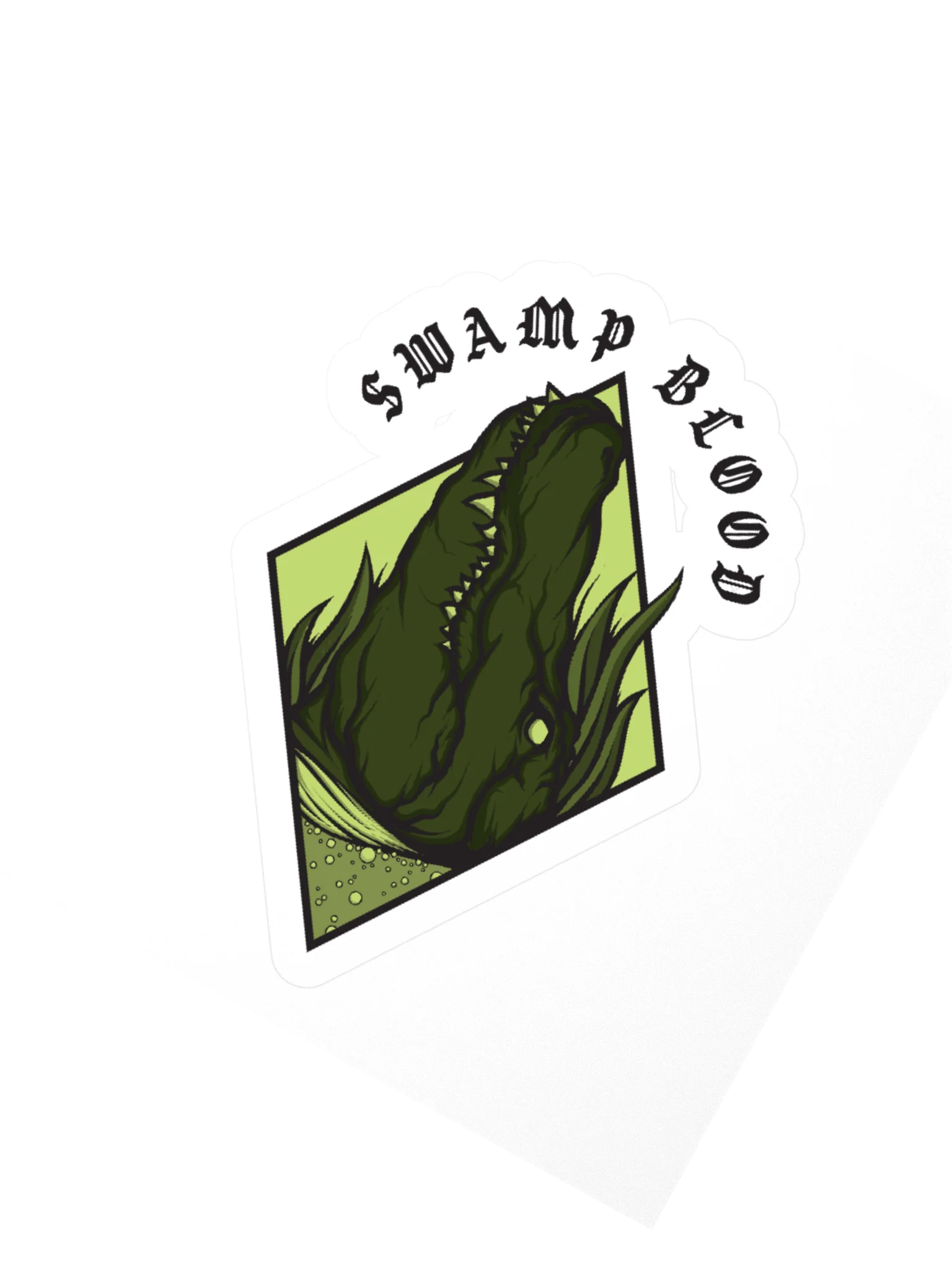 Swamp Blood Kiss Cut Stickers product image (5)