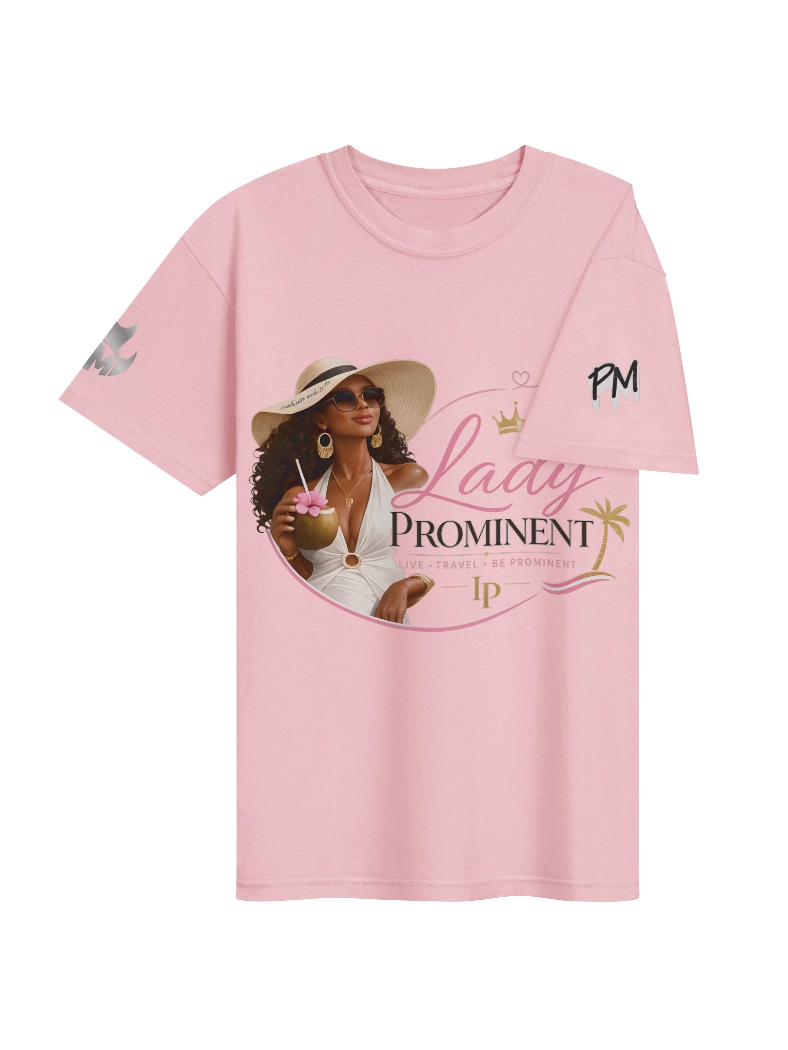 Lady Prominent Travel Logo Tee product image (20)