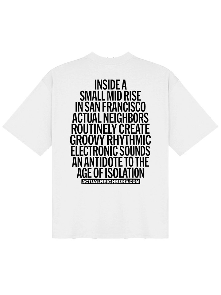 Antidote Oversize Tee (White) product image (1)
