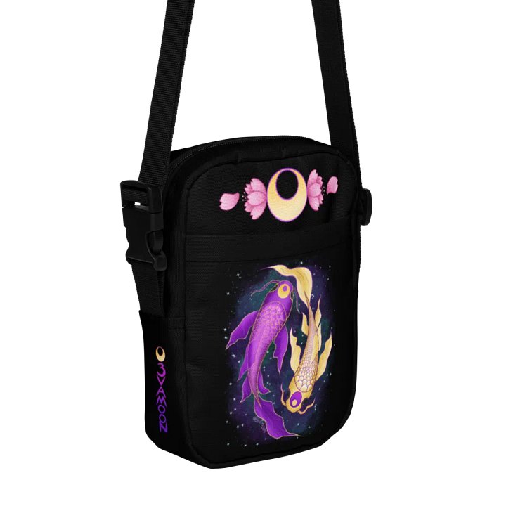 Moonie Koi & Blossoms Crossbody Bag product image (1)
