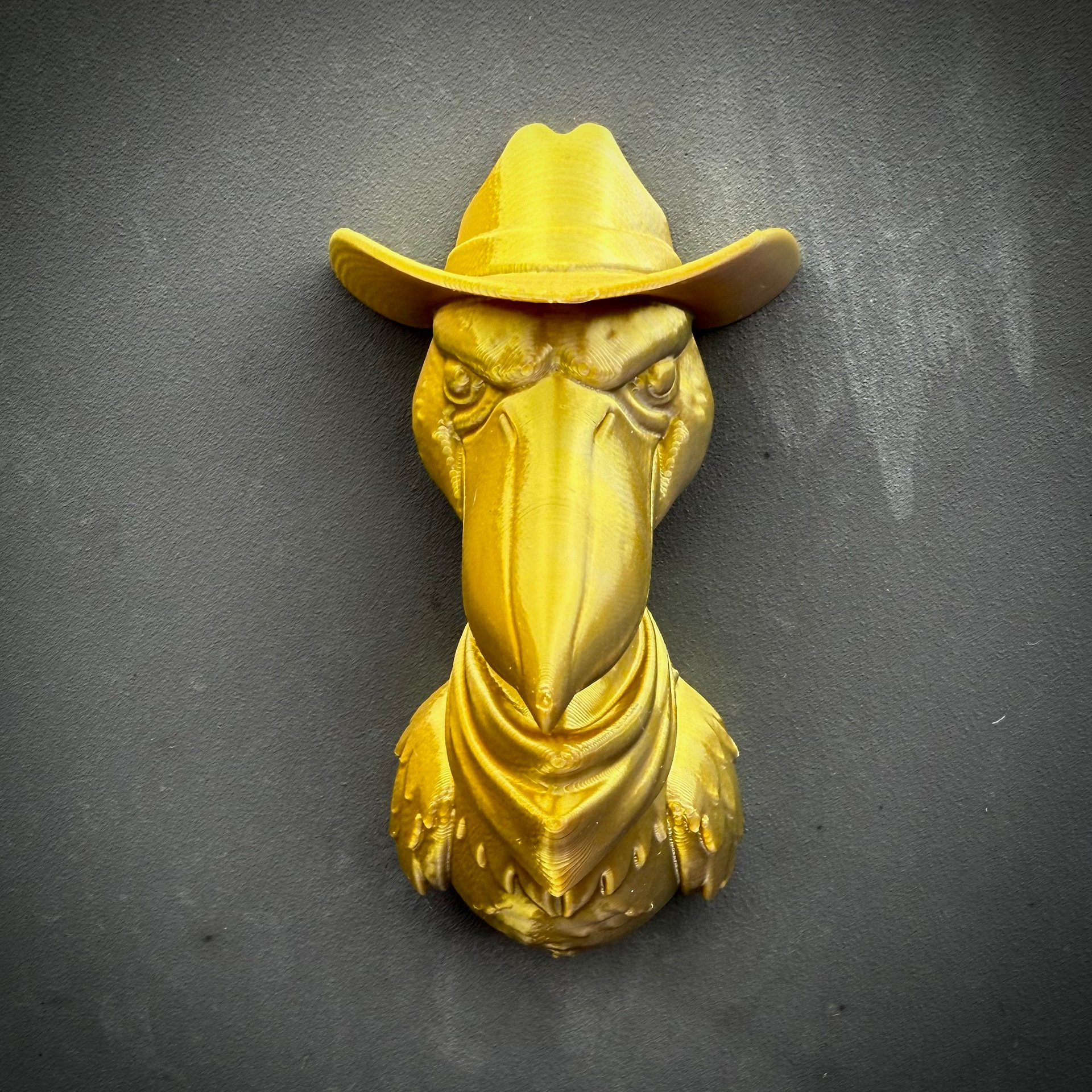 Shoebill Stork Magnet (Gold & Silver) product image (2)