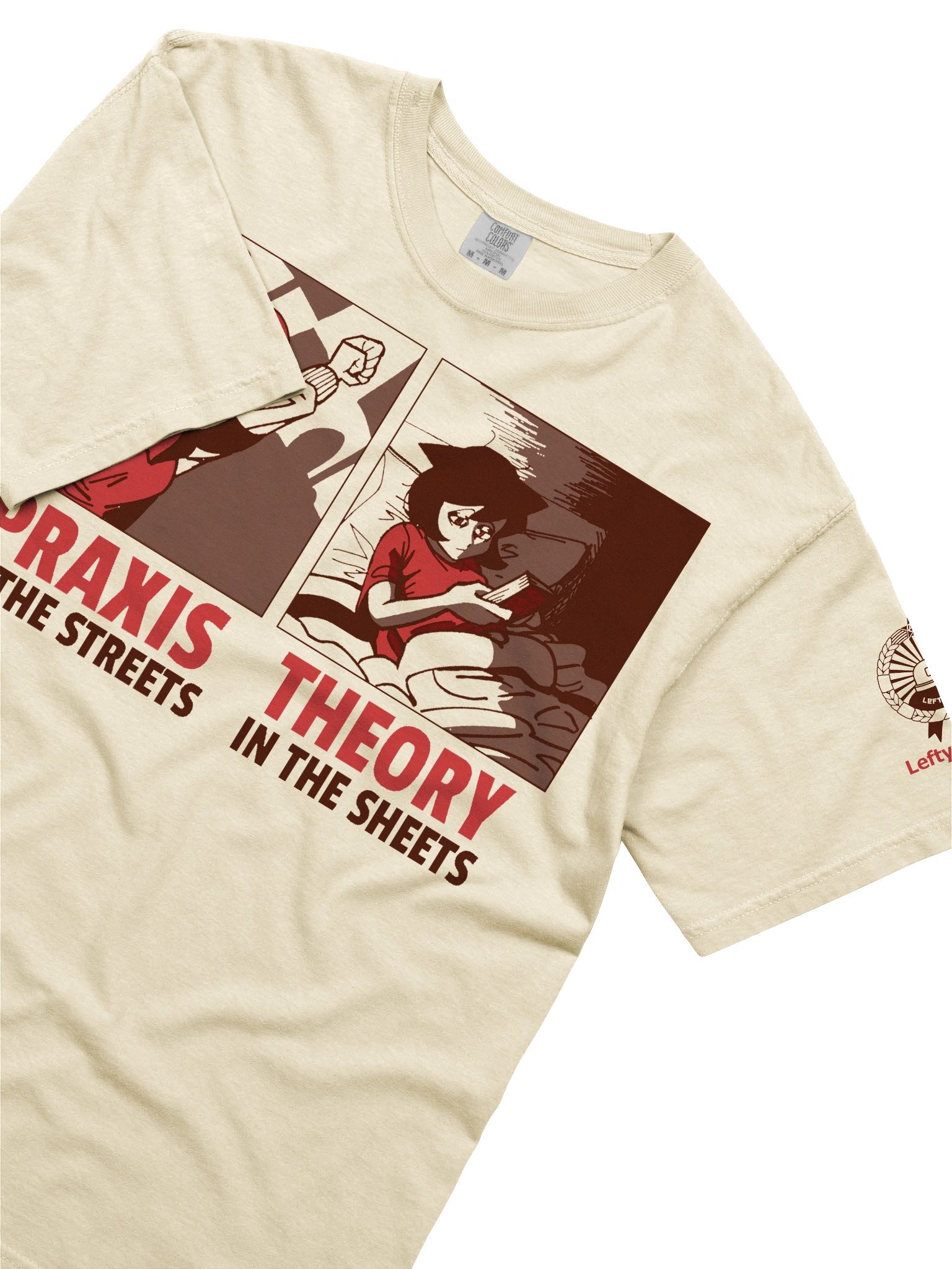 Alunya - “Praxis In The Streets, Theory In The Sheets” T-Shirt product image (3)