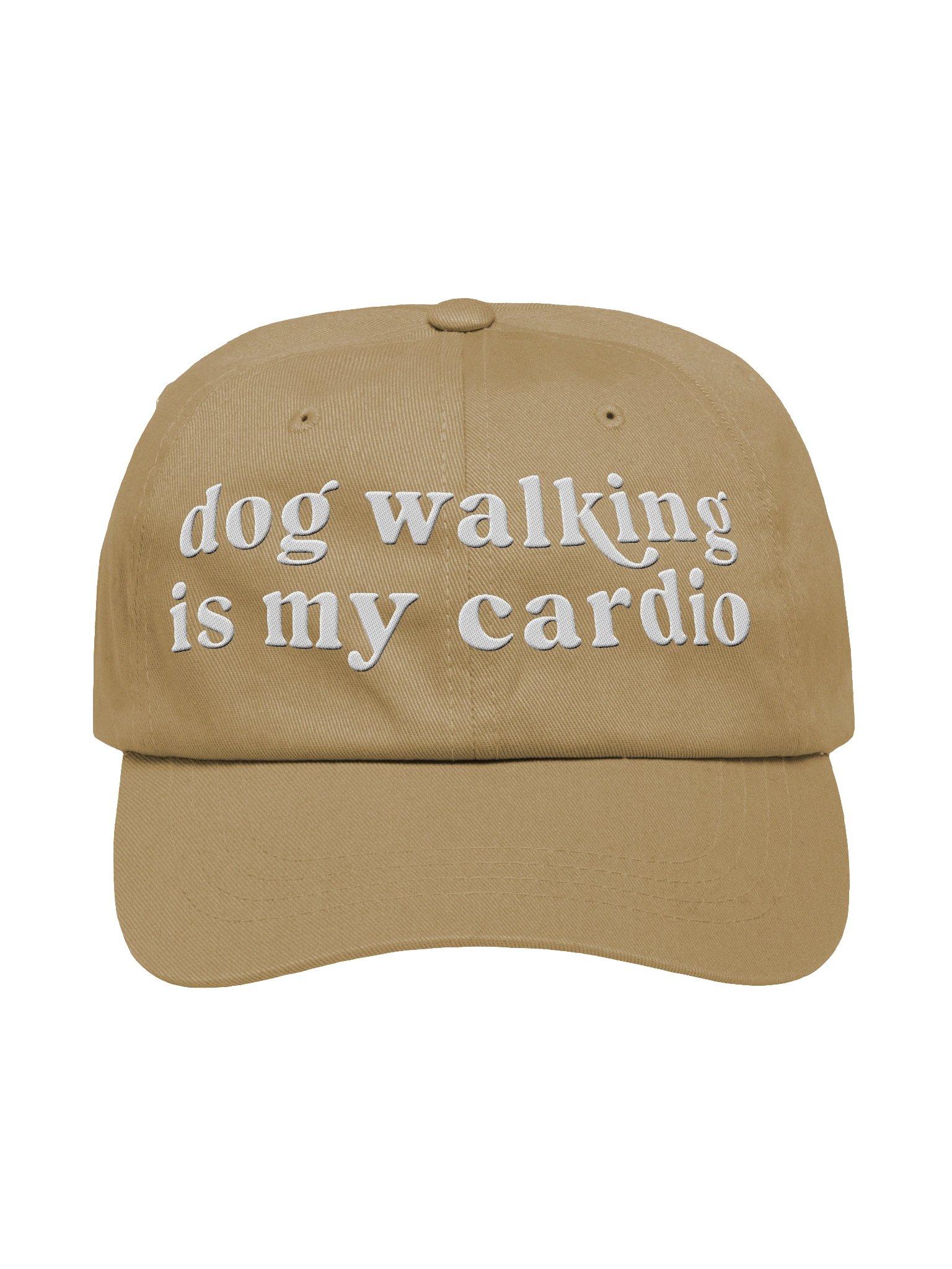 Dog Walking Is My Cardio Classic Dad Hat(Embroidered) product image (9)
