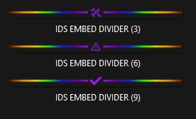 Rainbow Embed Divider Bars Pack product image (2)